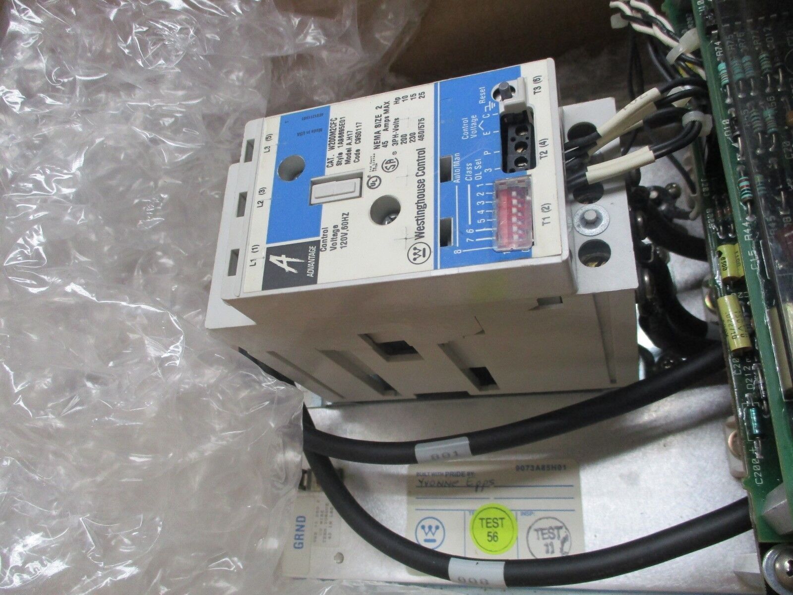 Eaton Soft Start EA045PN 25HP 15HP@230V 200-600V 45A New Surplus