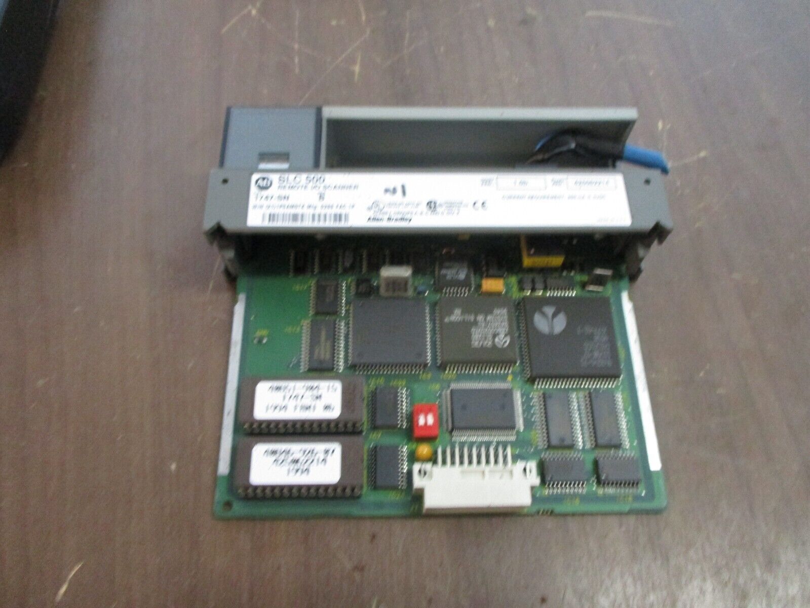 Allen-Bradley SLC500 Remote I/O Scanner 1747-SN Ser. B Host FRN: 1.0b Used