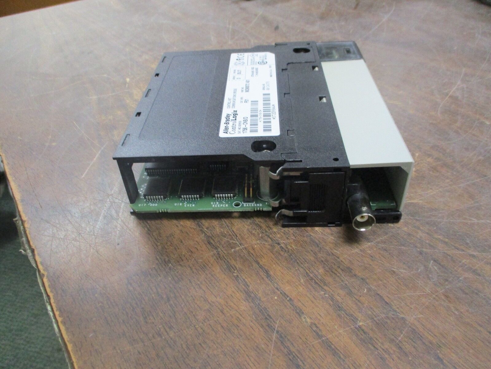 Allen-Bradley ControlLogix ControlNet Comm Bridge Module 1756-CNB/D Rev F01 Used