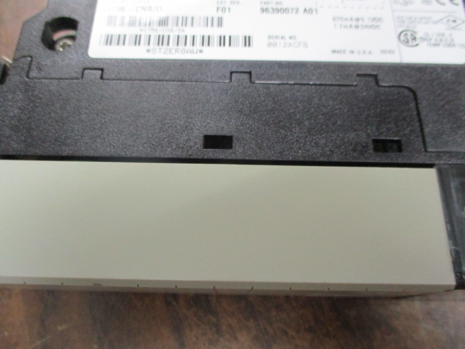 Allen-Bradley ControlLogix ControlNet Comm Bridge Module 1756-CNB/D Rev. F01