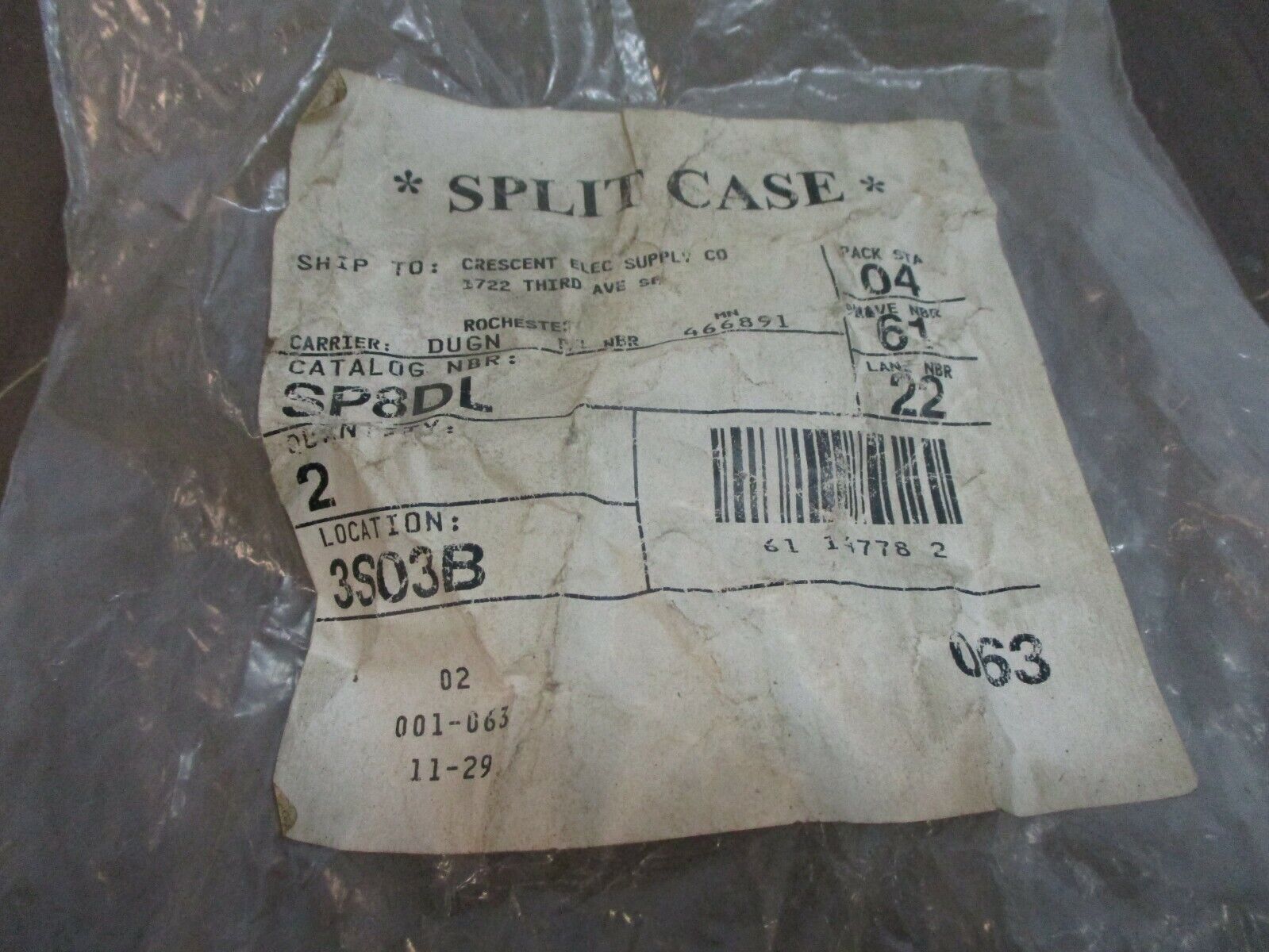 Blackburn Long Stud Double Service Post Connector SP8DL New Surplus