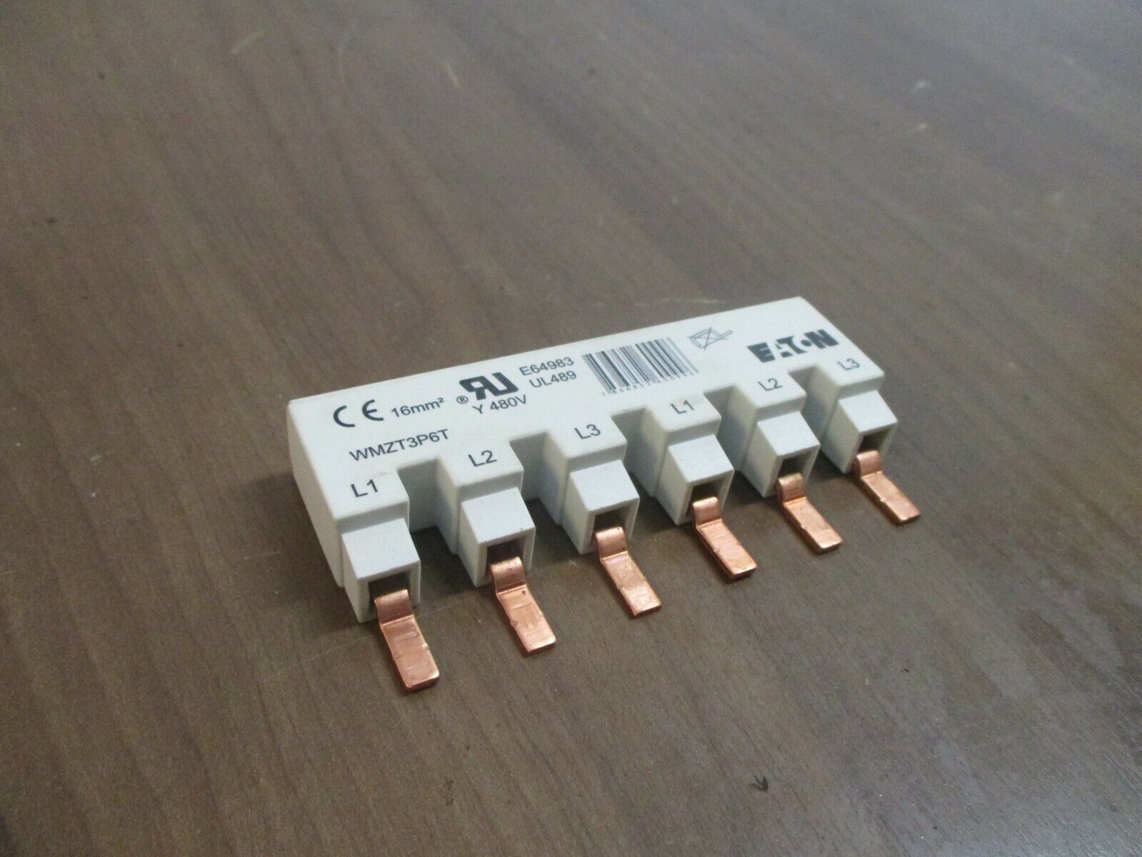 Eaton Bus Bar WMZT3P6T 480V 6 Terminal Used