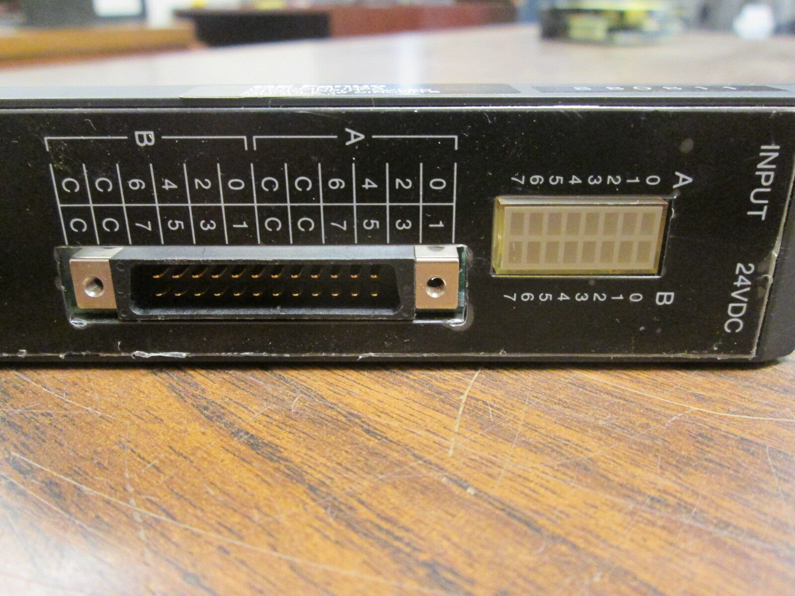 GE Fanuc 24VDC Input w/ LED Module IC610MDL106A 16-Circuit Used