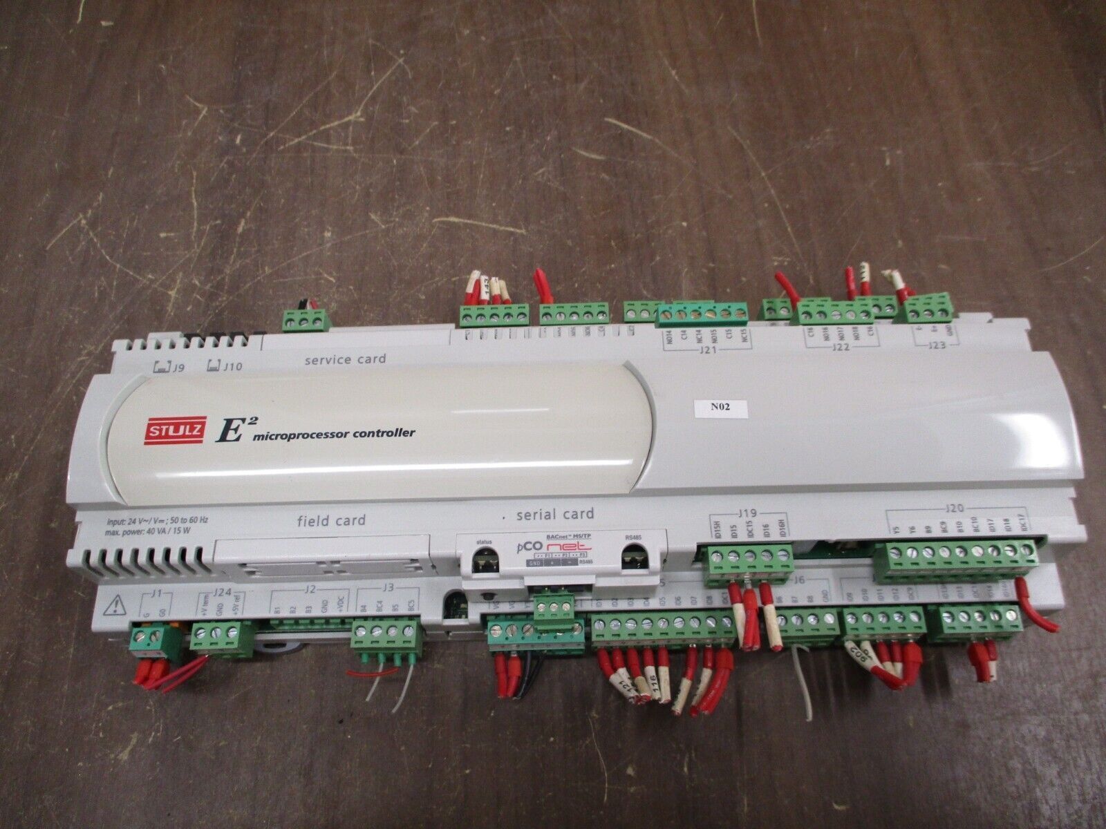 Carel Stulz E² Microprocessor Controller PCO3ST0AL0 Rev. 2.011 24V Used