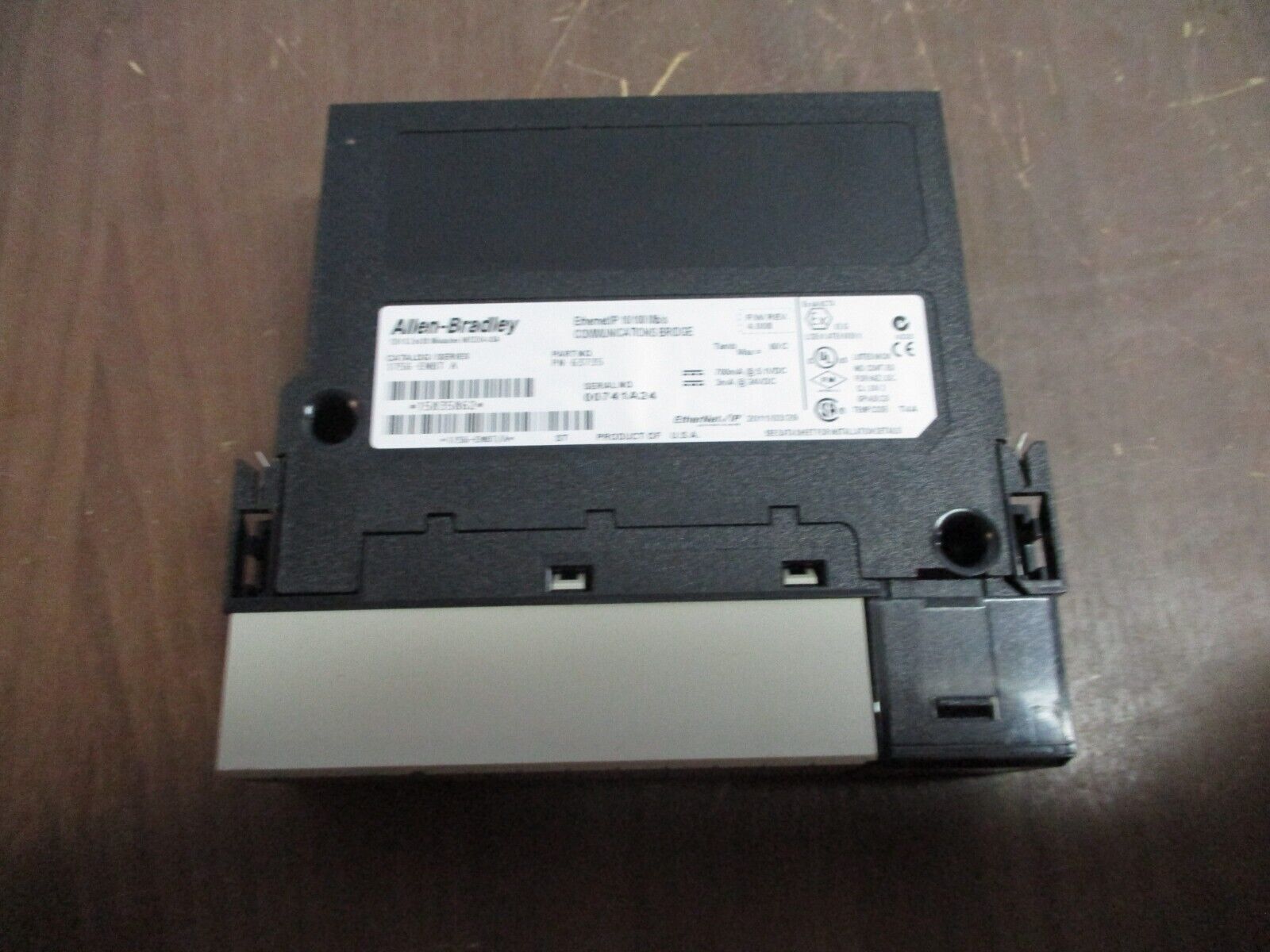 Allen-Bradley Ethernet/IP Comm. Bridge Module 1756-ENBT Ser. A F/W Rev: 4.008