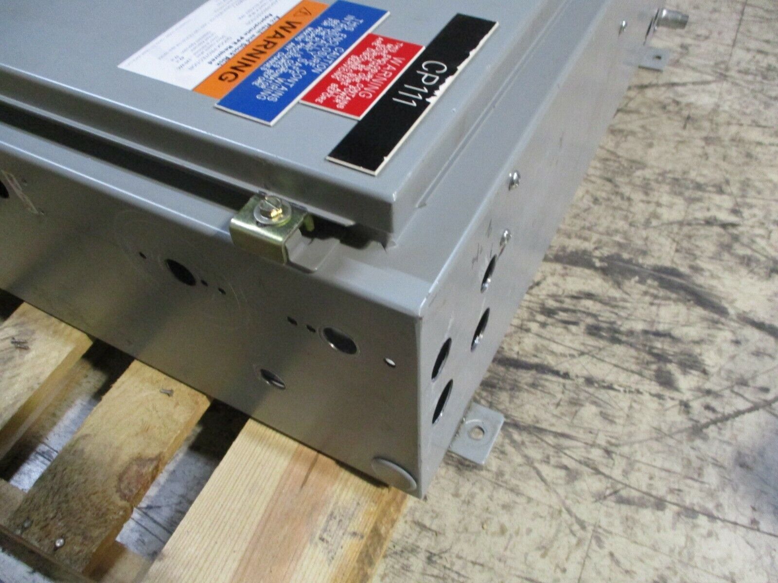 Hoffman Type 12, 13 Enclosure A-483010LP Size: 48x30x10" Used