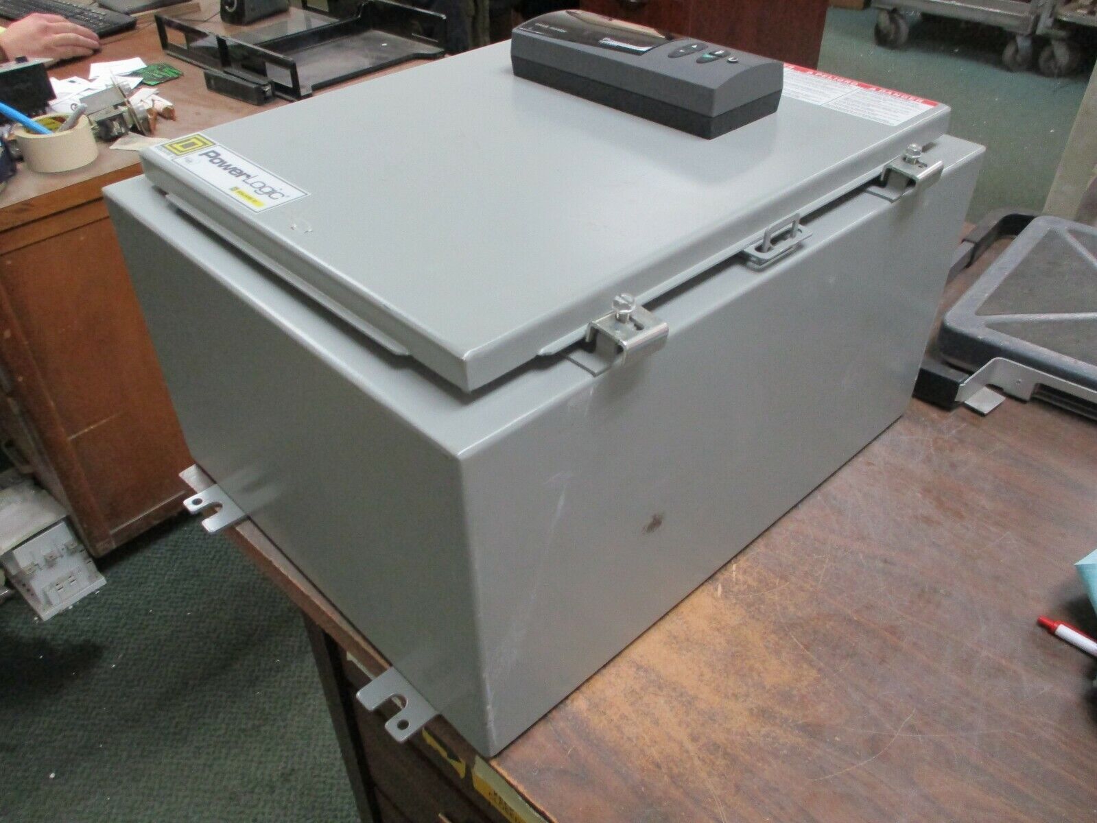 Square D PowerLogic Circuit Monitor System 9761CM4 600V 3Ph 1A 4W 60Hz Used