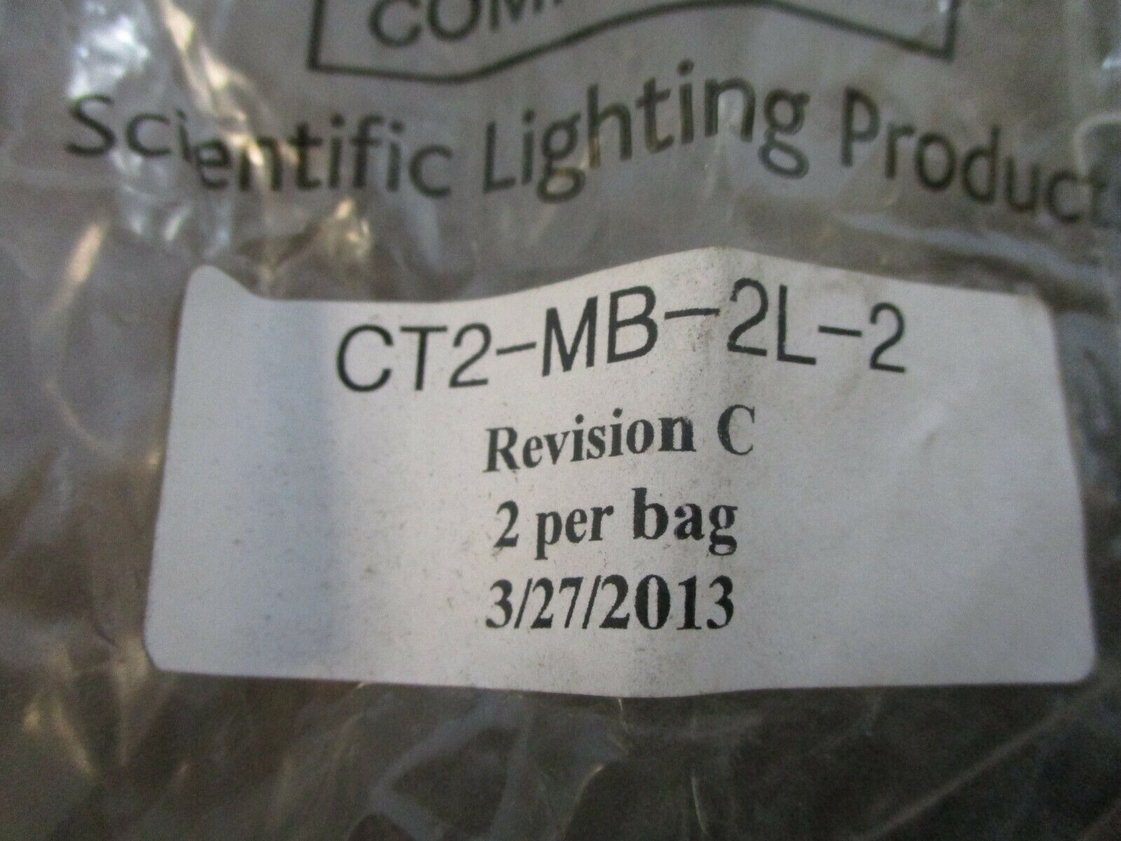 NSF Stainless Mounting Bracket CT2-MB-2L-2 Rev. C 2 Per Bag *Lot of 4 Bags*