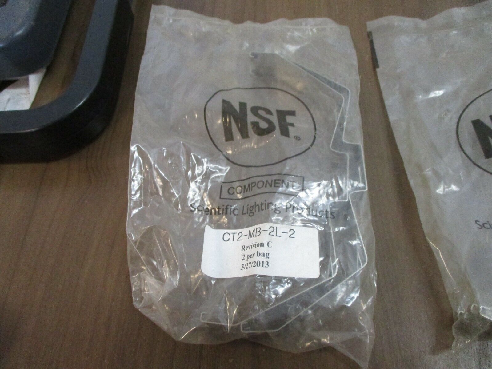 NSF Stainless Mounting Bracket CT2-MB-2L-2 Rev. C 2 Per Bag *Lot of 4 Bags*