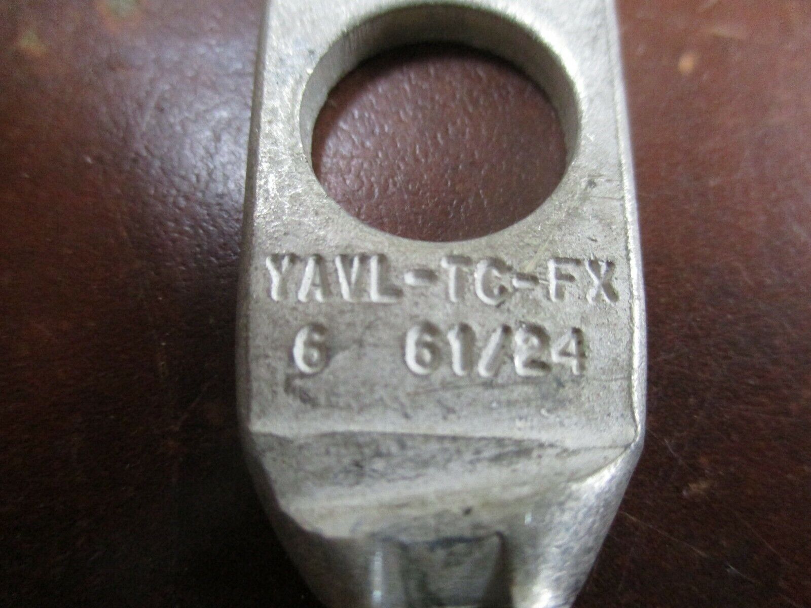 Burndy Crimp Lug YAVL-TC-FX 1-Hole *Lot of 13* *No Box* New Surplus