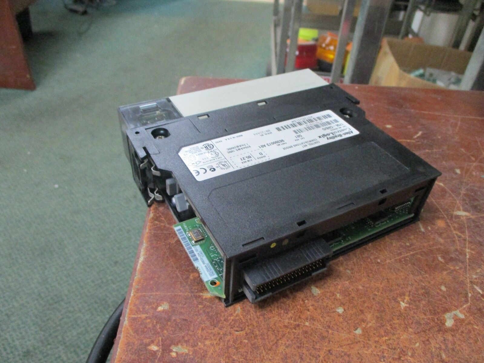 Allen-Bradley ControlLogix Control Net Comm Bridge 1756-CNB/D Rev. GO1 Used