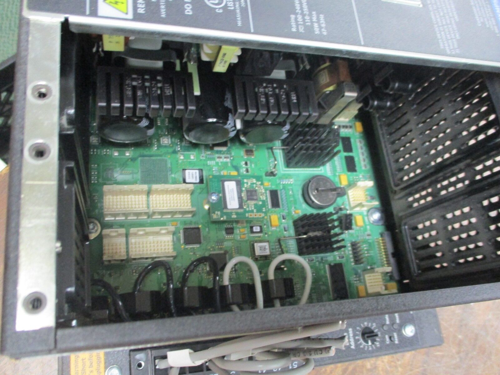 Eaton PXM6000 Power Xpert Chassis w/ Power Supply PXM6051A1AB/PXMPS-1 Rev.: 7.0