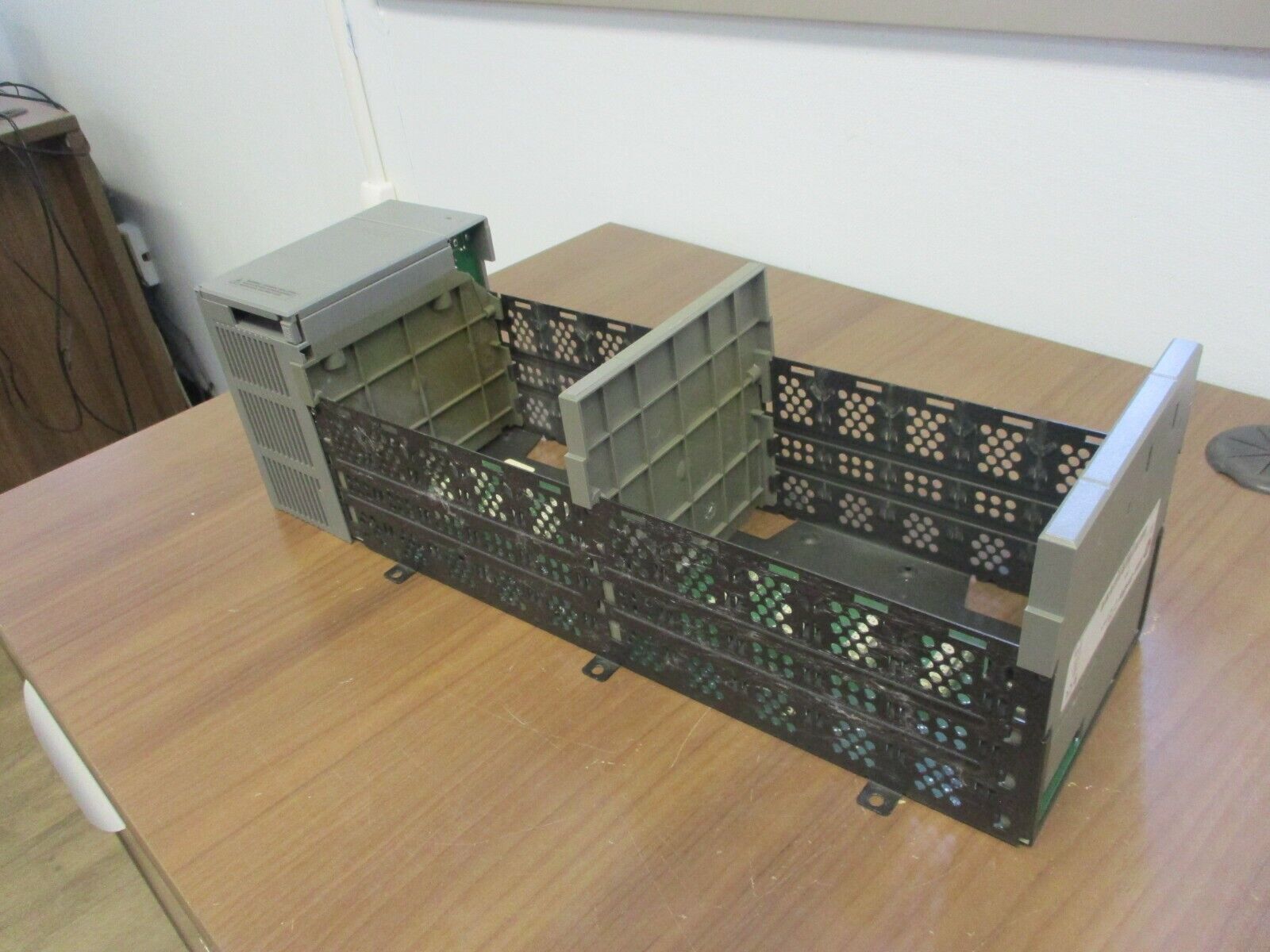 Allen-Bradley SLC 500 PLC Rack w/ Power Supply 1746-A10/1746-P2 10-Slot, Used