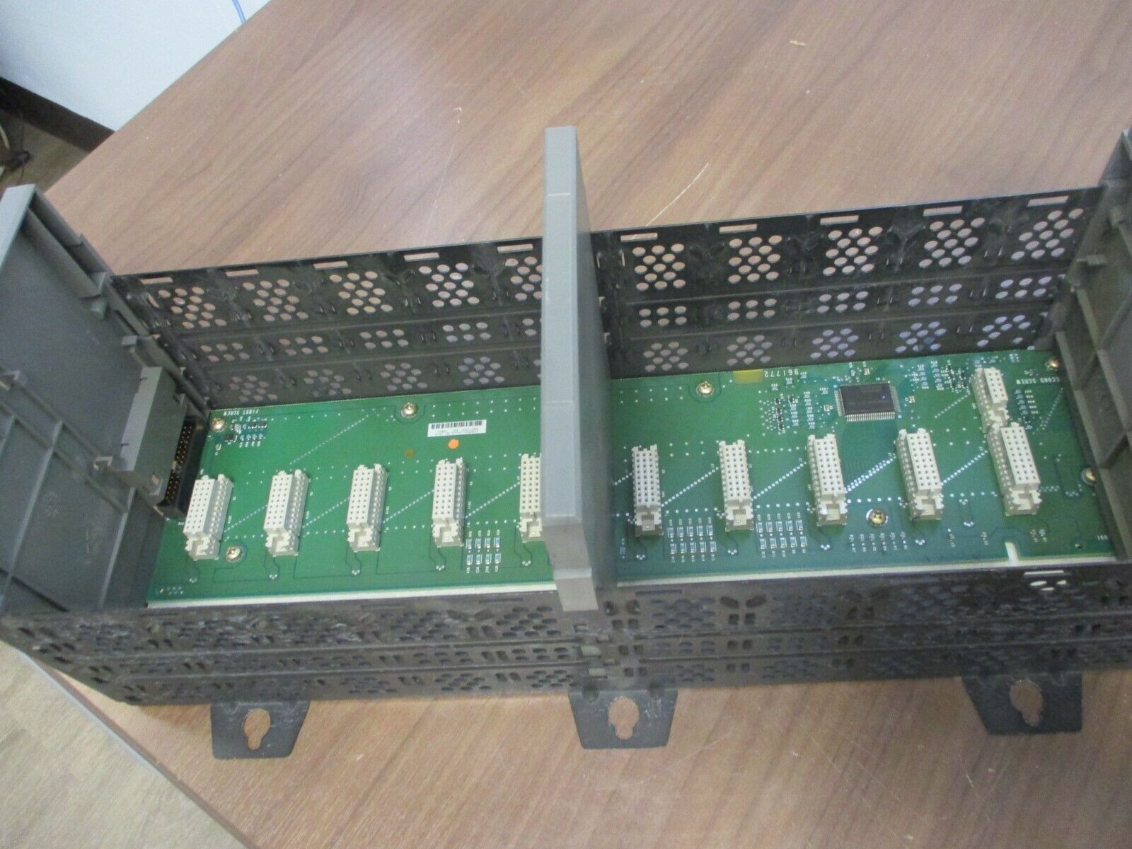 Allen-Bradley SLC 500 PLC Rack w/ Power Supply 1746-A10/1746-P2 10-Slot, Used