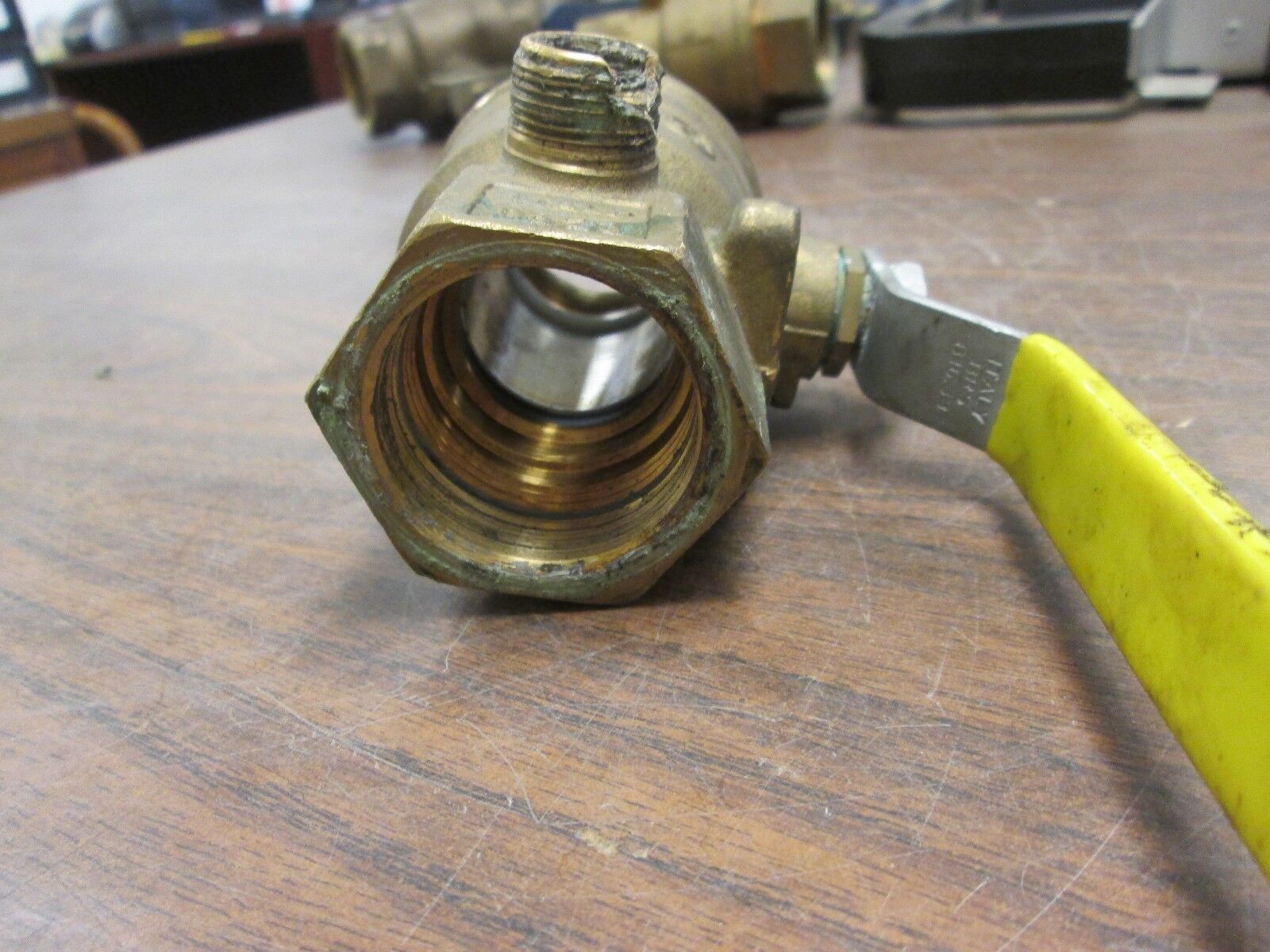 Jomar Ball Valve T-100/ST 1-1/4" 150WSP 500WOG Used