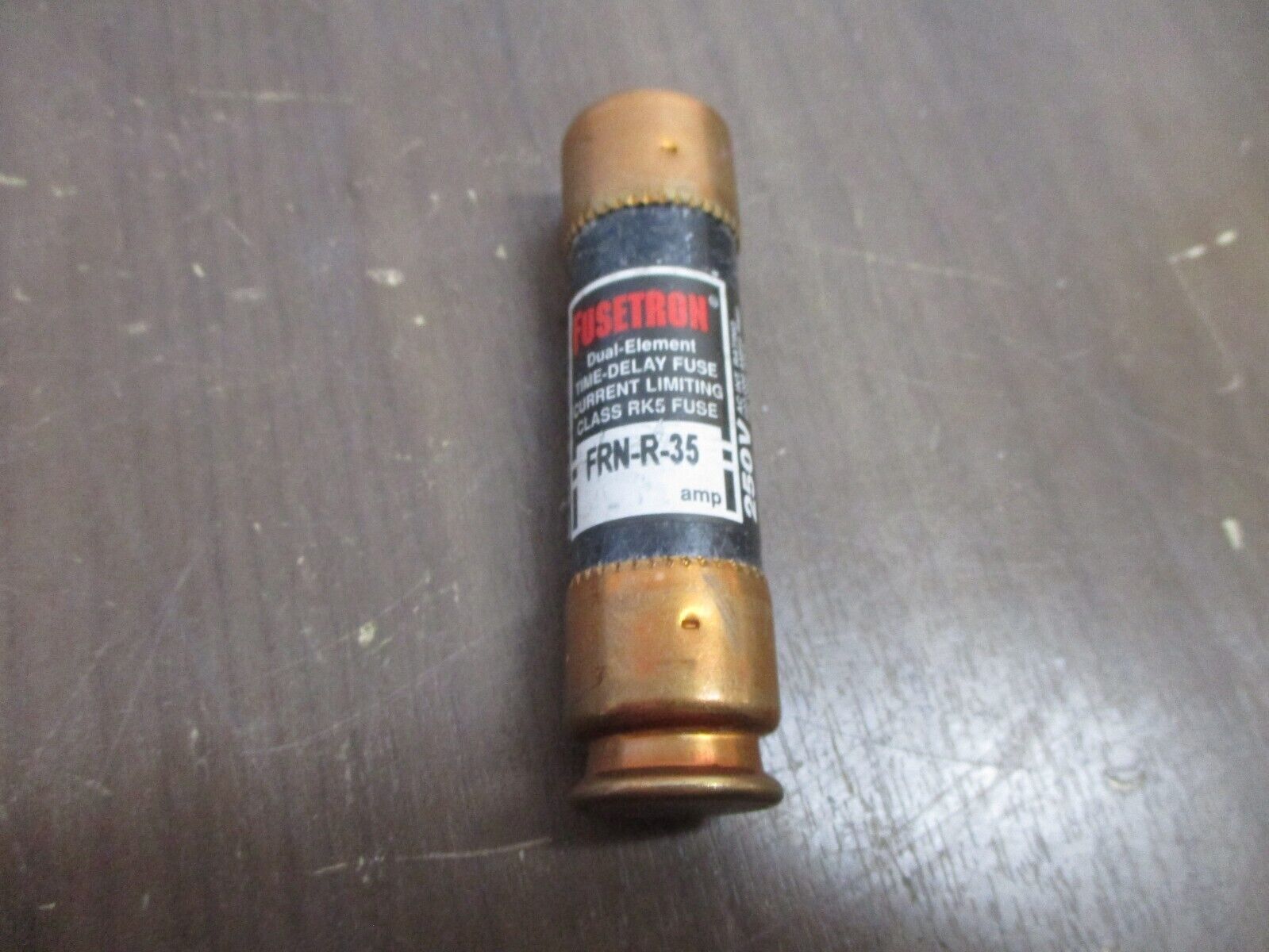 Bussmann Fusetron Fuse FRN-R-35 35A 250V *Lot of 4* Used