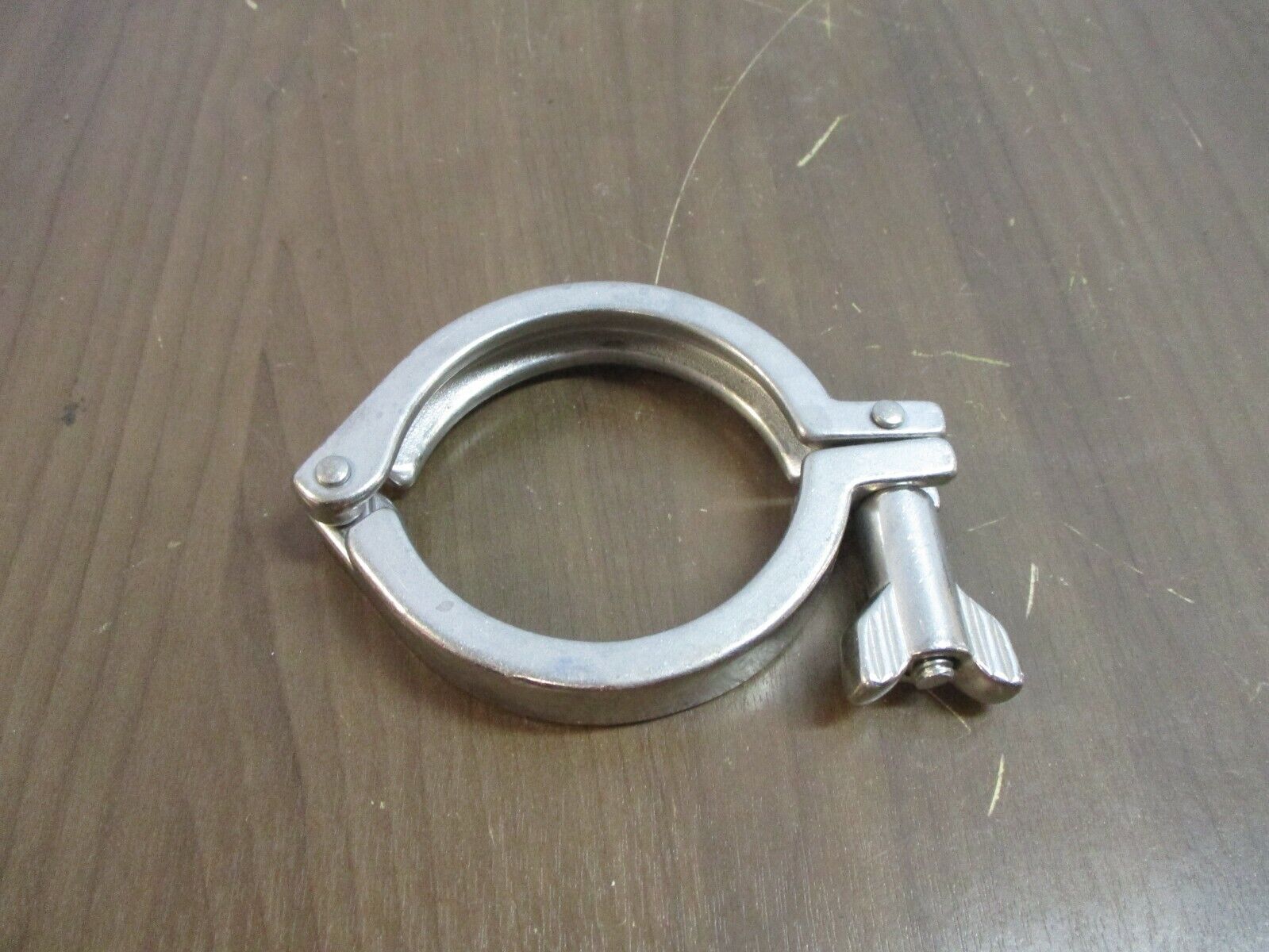 Misc. Brand Sanitary Clamp Size: 2-3/4" Used