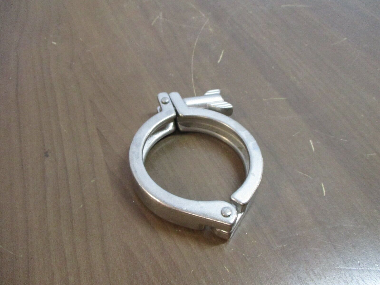 Misc. Brand Sanitary Clamp Size: 2-3/4" Used