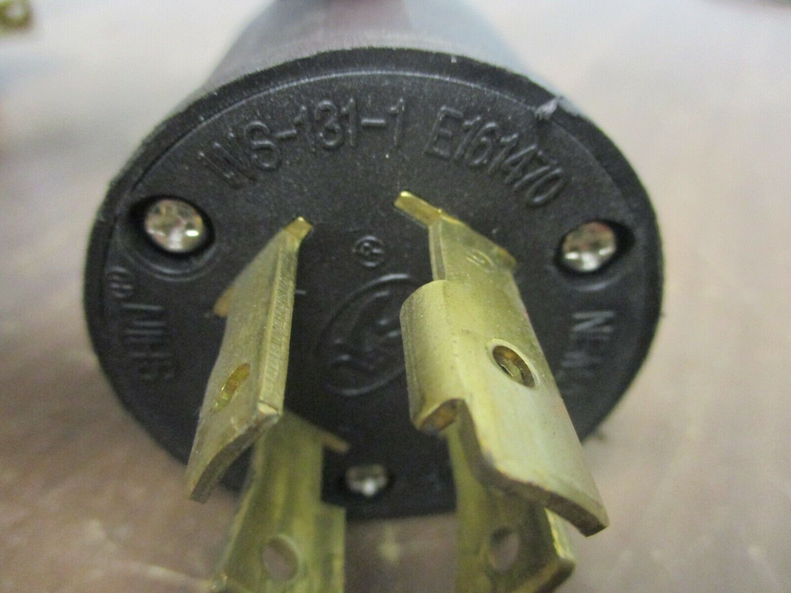 MEAN WELL Shin Plug WS-131-1 20A 125/250V Used **Lot of 2**