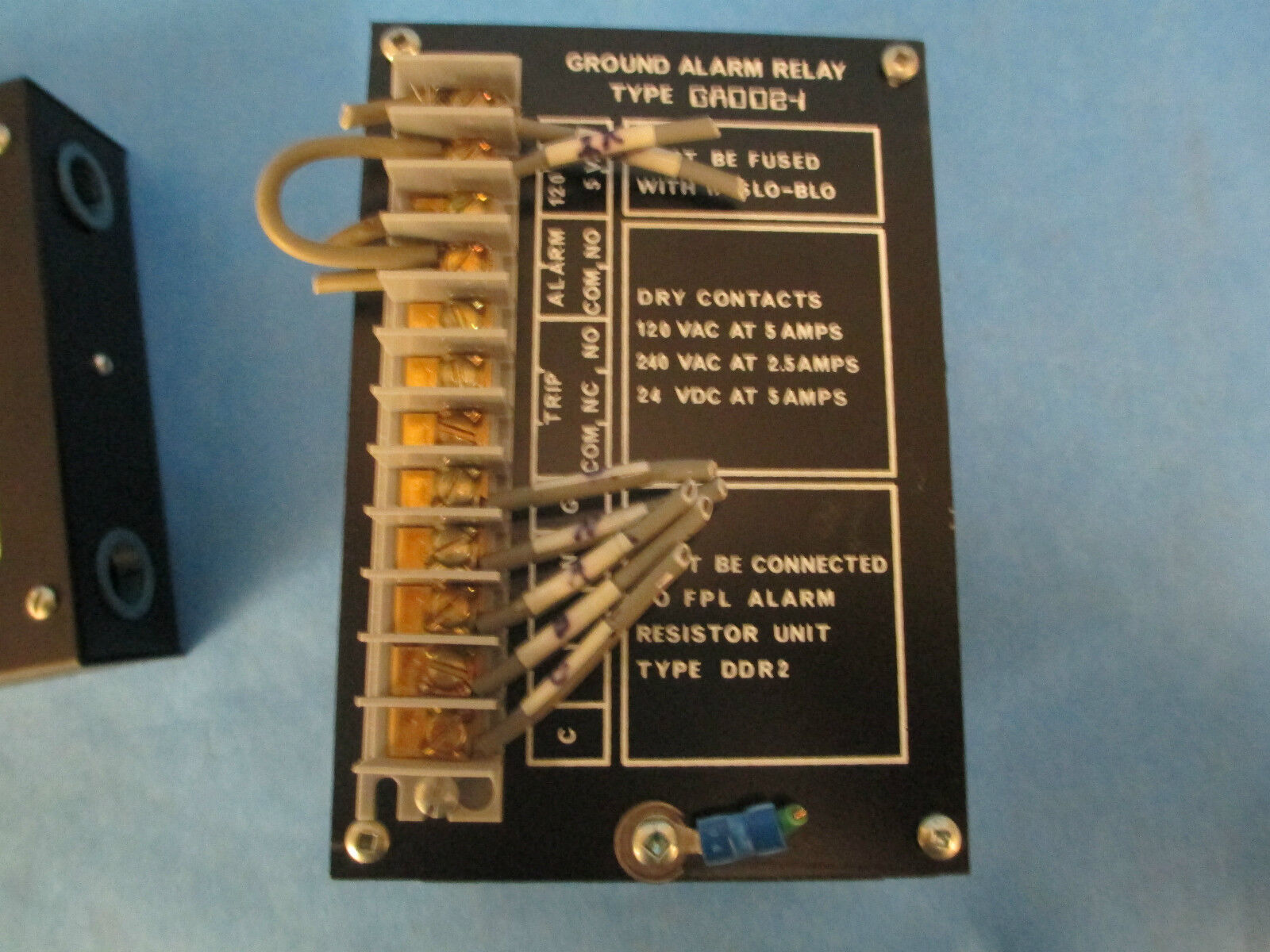 Federal Pioneer Ground Alarm Relay GAOO-MKII With DDR2-4 Used