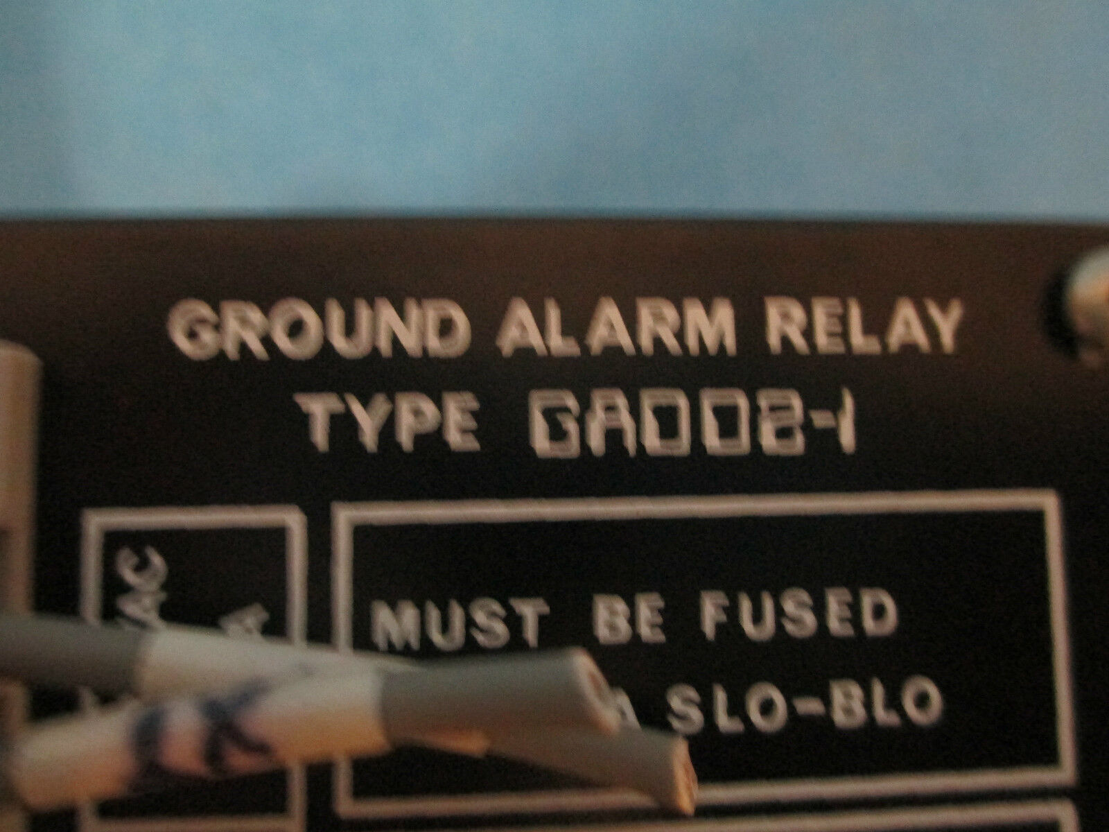 Federal Pioneer Ground Alarm Relay GAOO-MKII With DDR2-4 Used