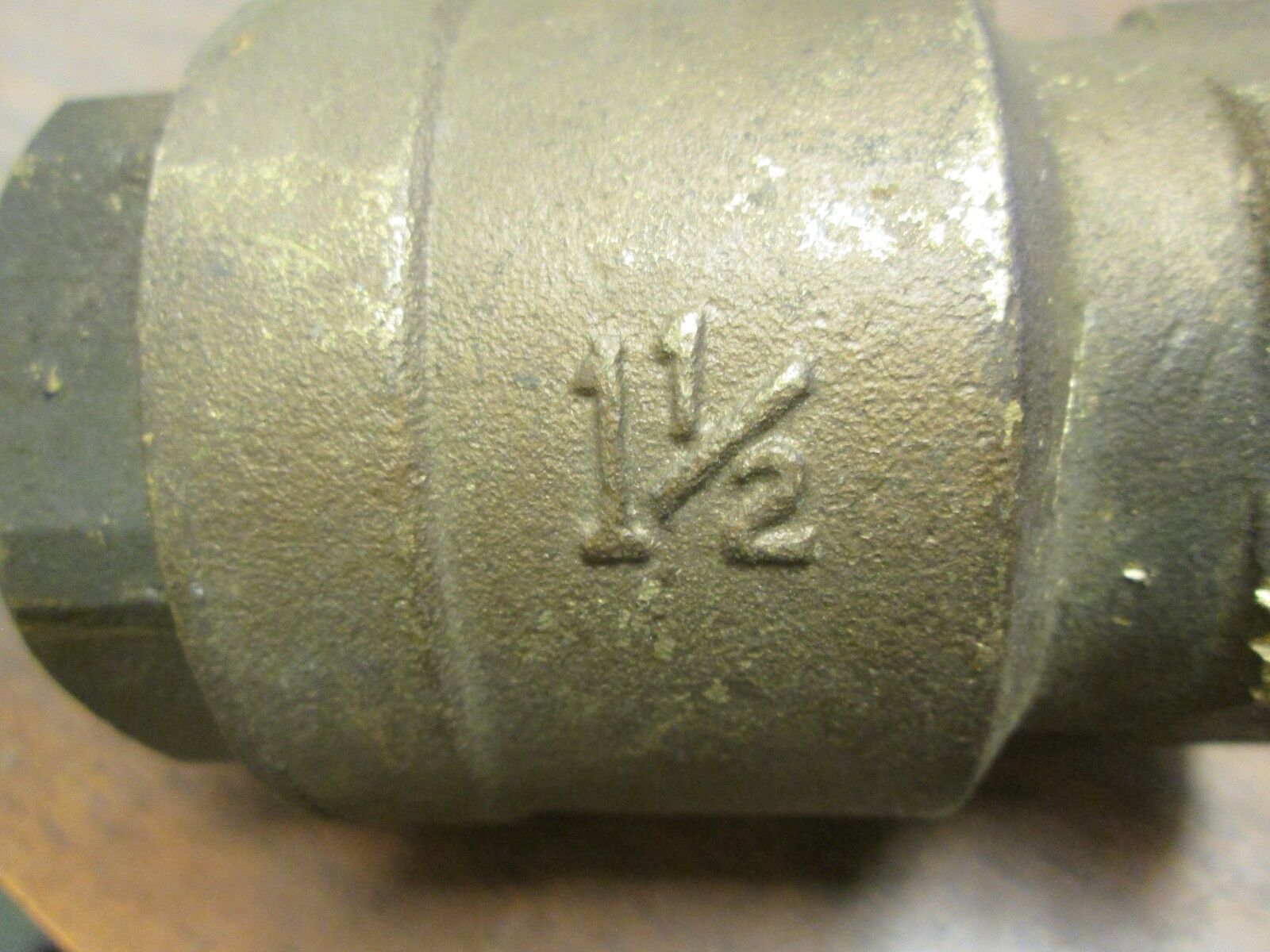 Milwaukee Valve Company Ball Valve 1-1/2" 600WOG 150SWP Used