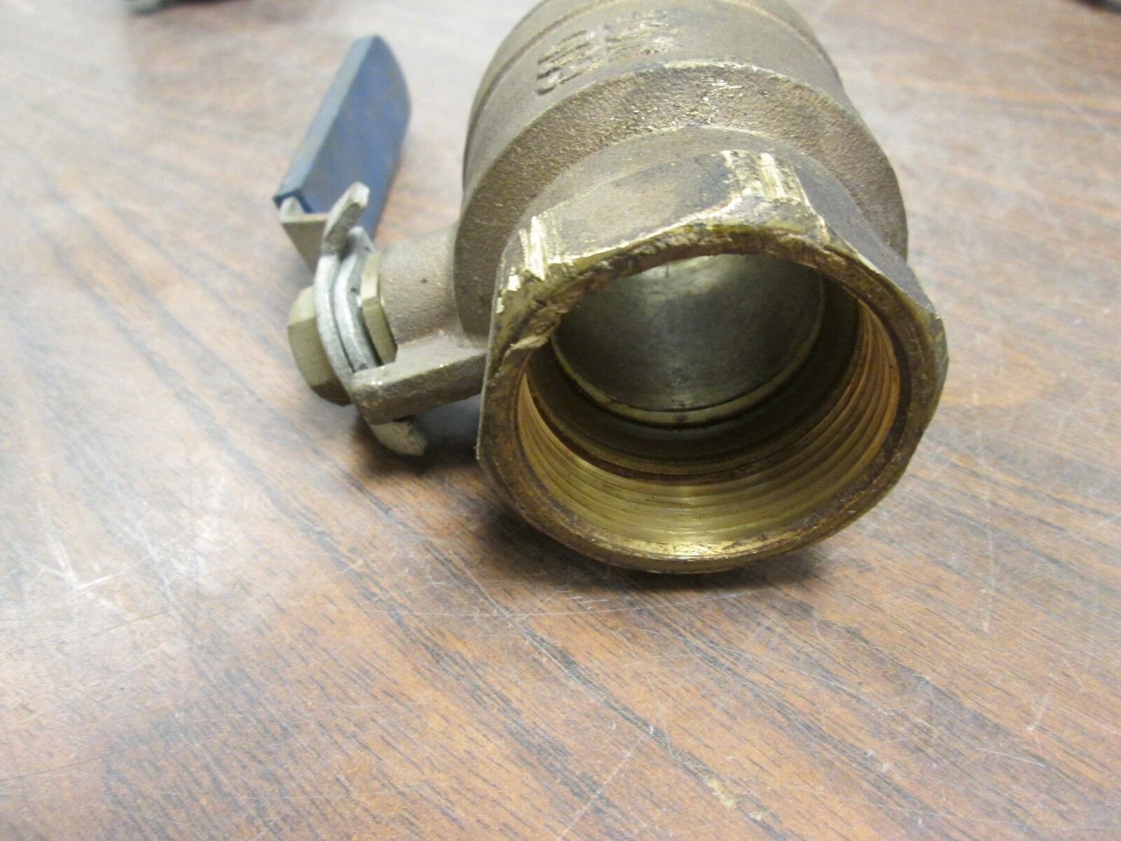 Milwaukee Valve Company Ball Valve 1-1/2" 600WOG 150SWP Used