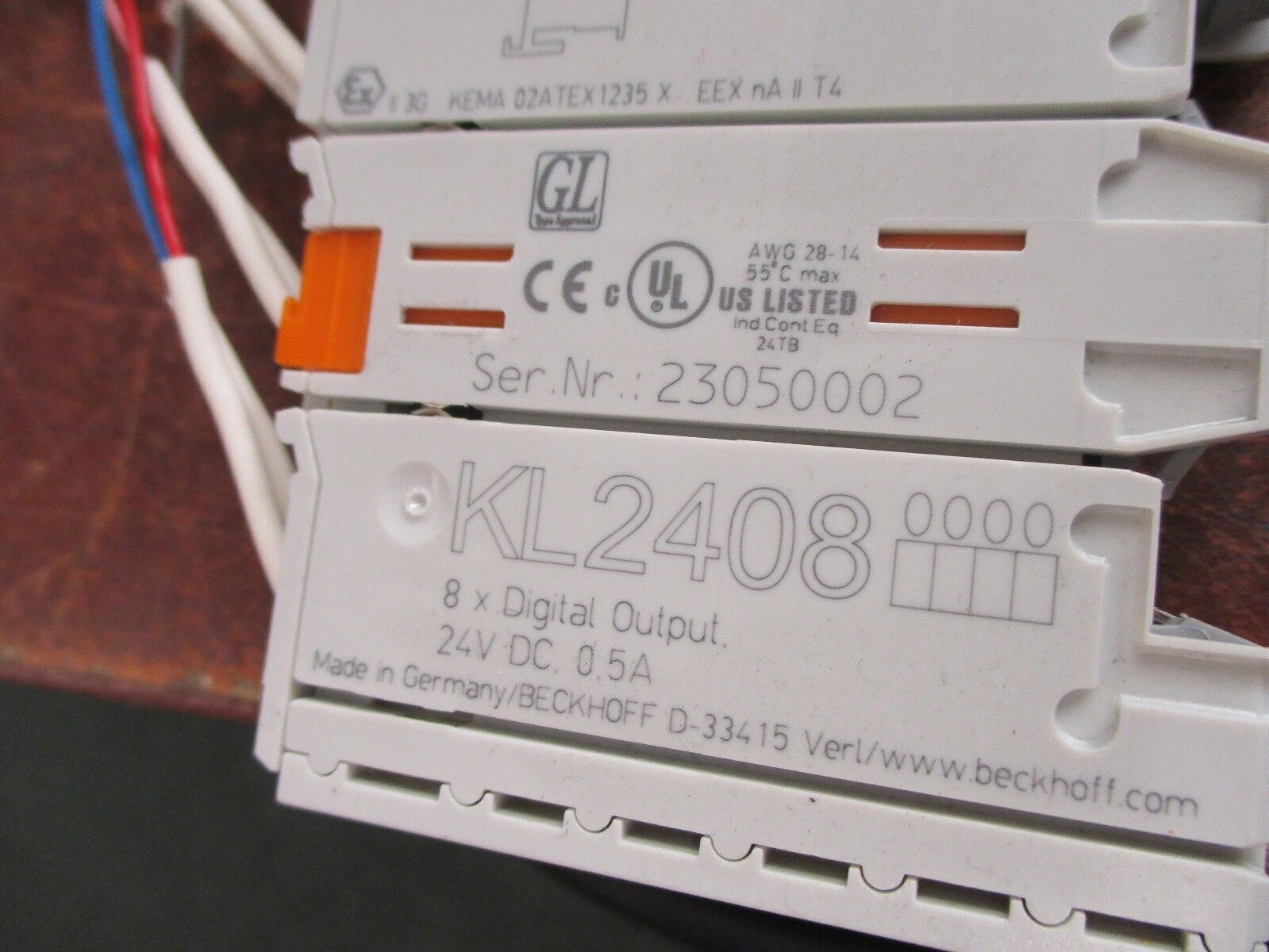 Beckhoff 8x Digital Output Module KL2408 24V DC 0.5A Used