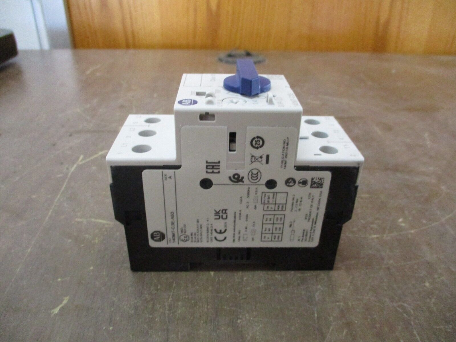 Allen-Bradley Manual Motor Protector 140MT-C3E-A63 Ser. A Trip: 0.4-0.63A