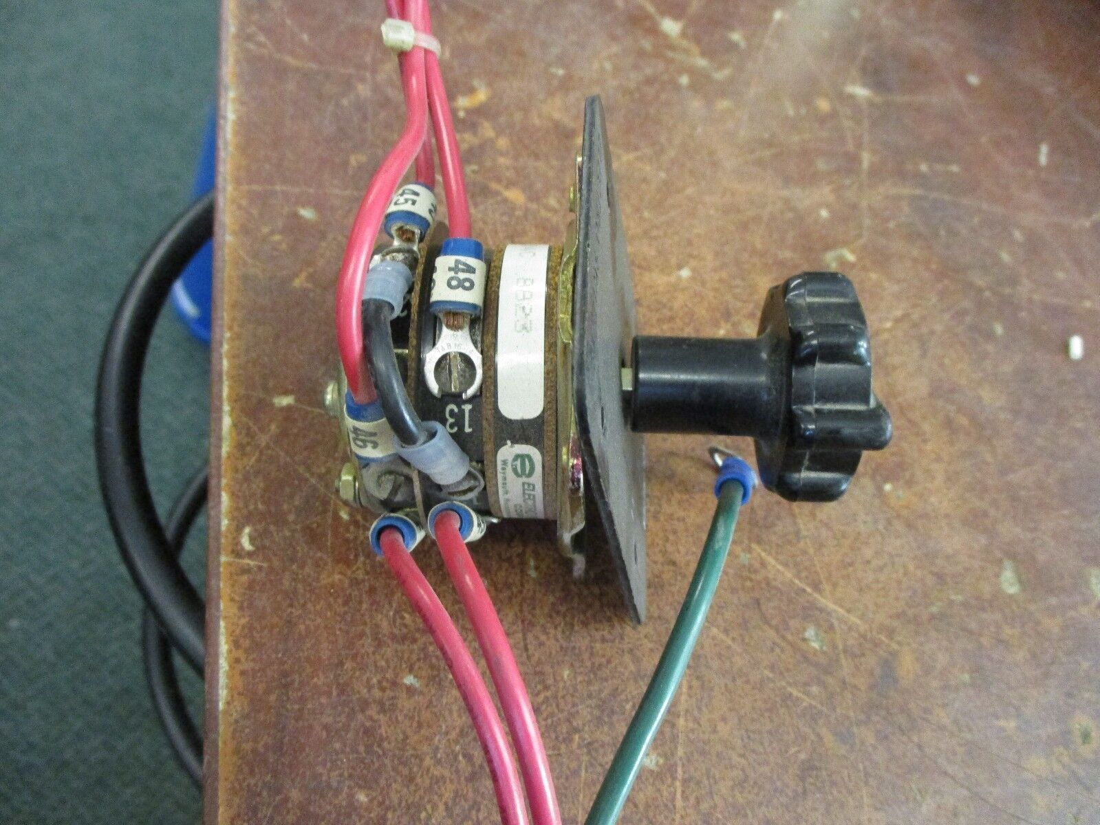 Electro Switch Series 31 Rotary Switch 3104C 8823 3-10A 125-600V AC Used