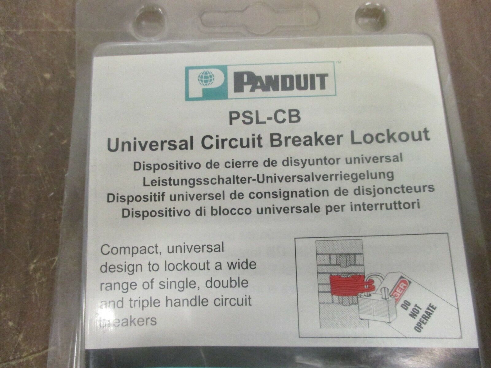 Panduit Universal Circuit Breaker Lockout PSL-CB New Surplus