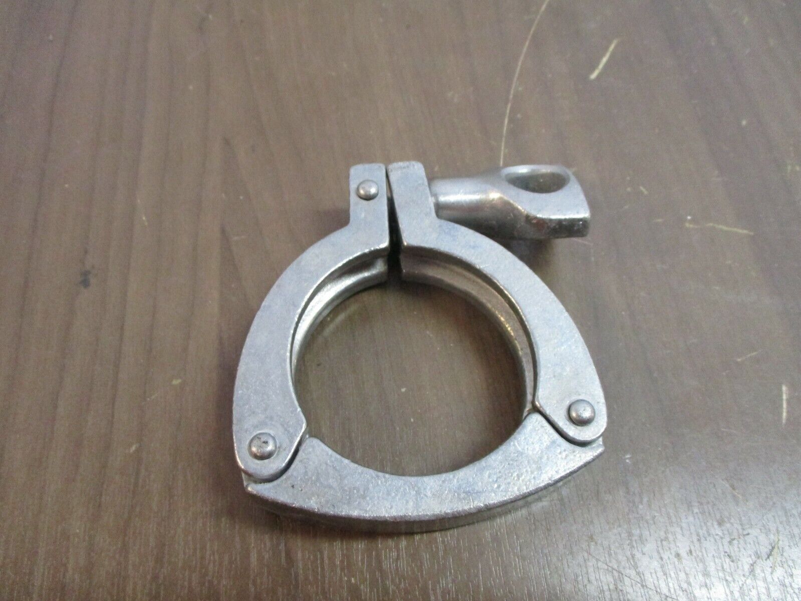 Misc. Brand Stainless Steel Sanitary Tri-Clamp Size: 2" Used