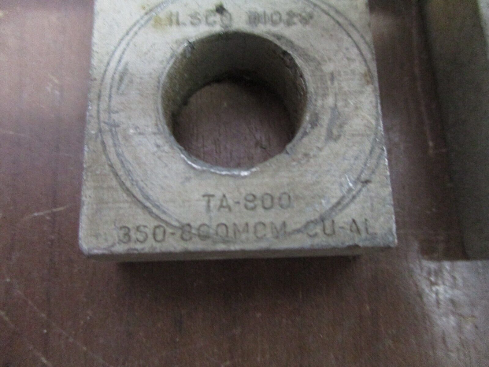 Ilsco Mechanical Lug TA-800 350-800MCM *Lot of 4* Used