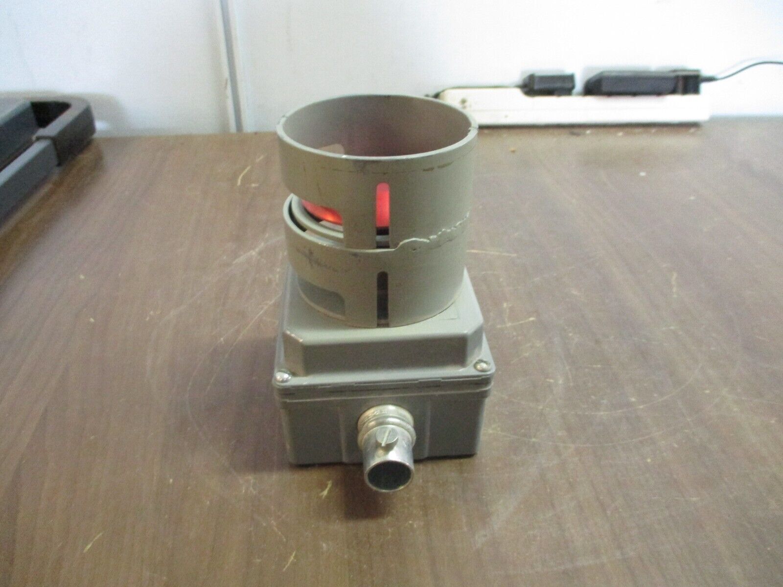 Misc. Brand Mushroom Head Push Button Size: 3" Red Used