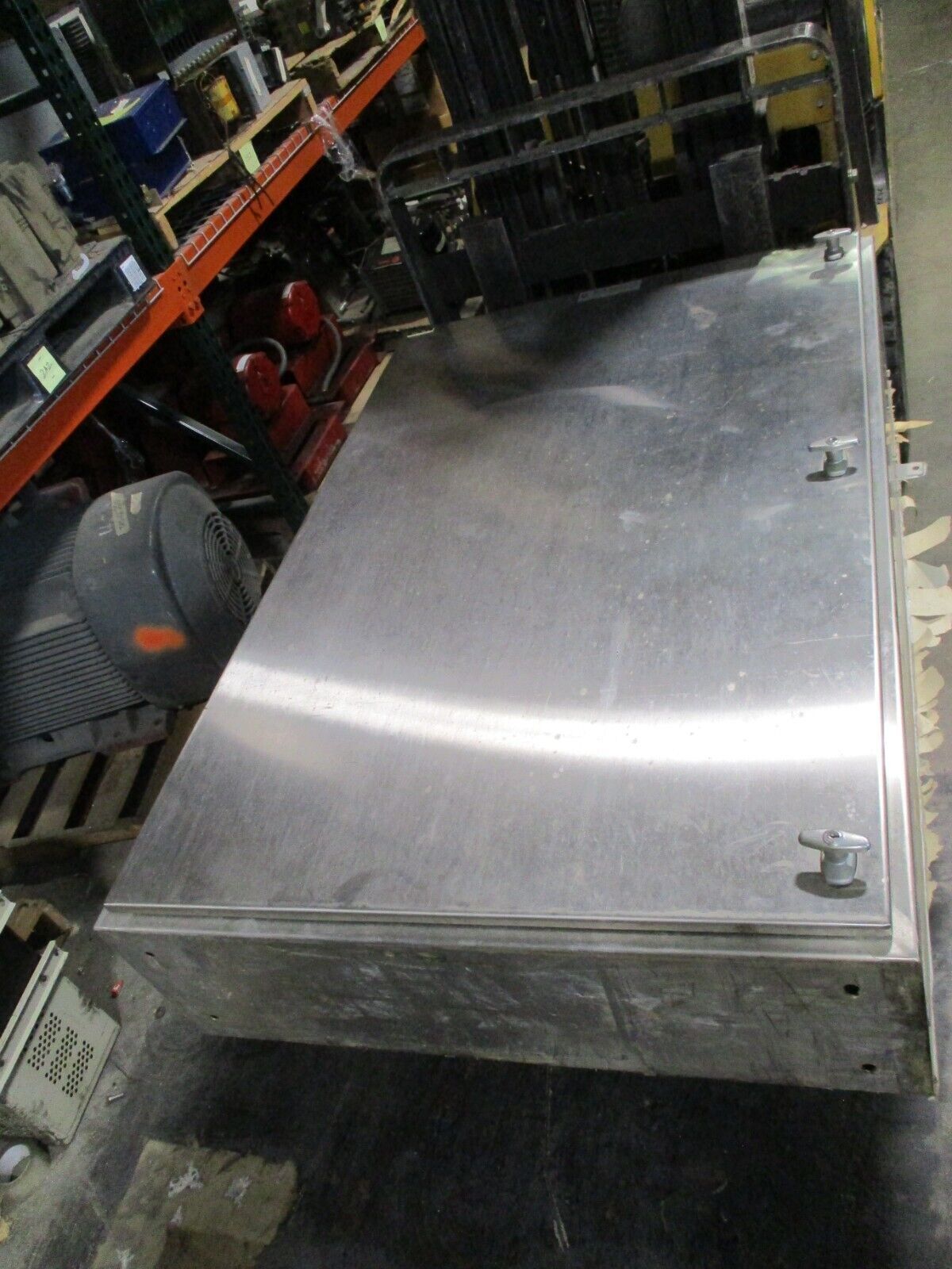 Relco Stainless Steel Enclosure Type 4X Size: 60" x 40" x 12" Used