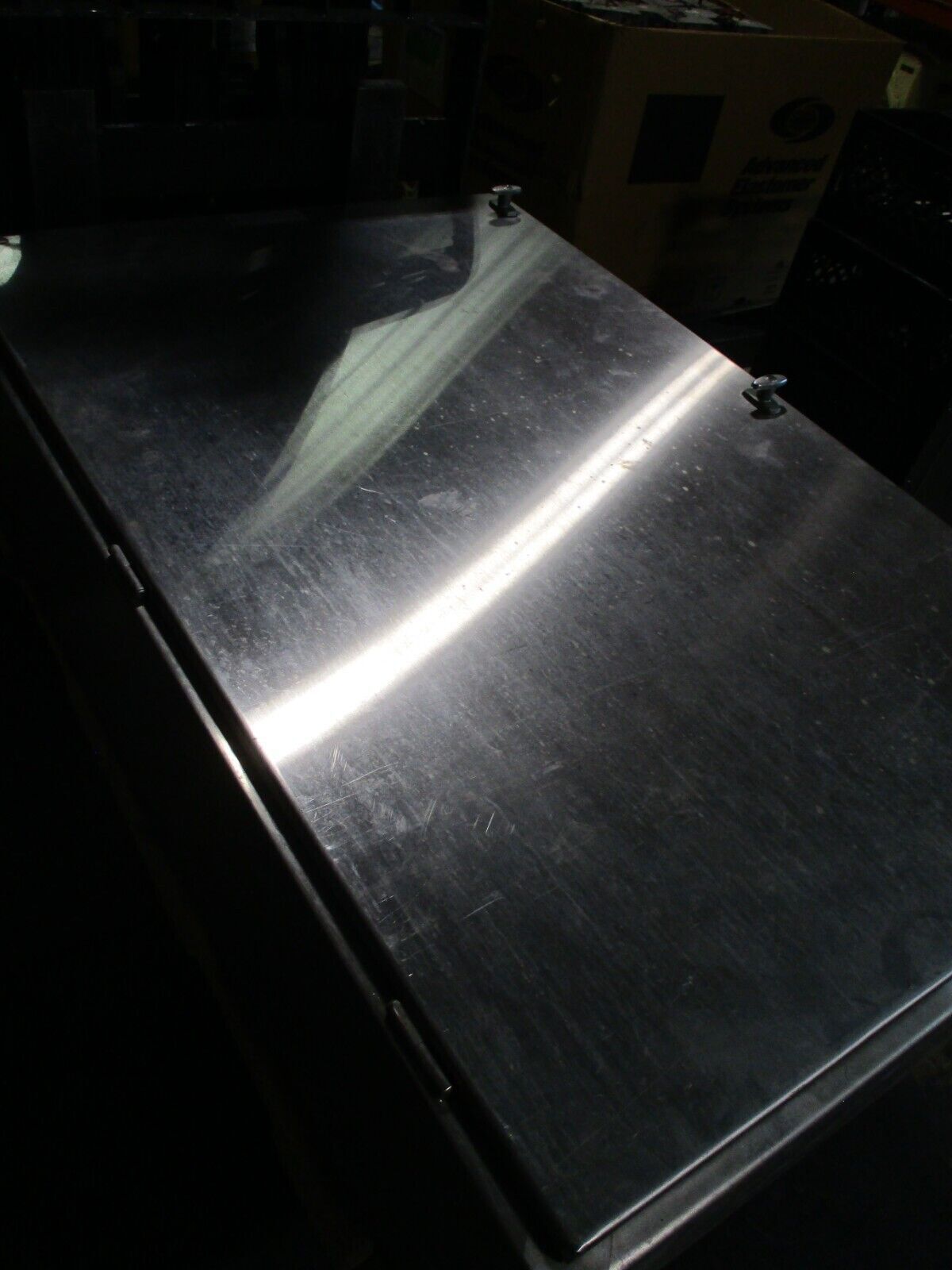 Relco Stainless Steel Enclosure Type 4X Size: 60" x 40" x 12" Used