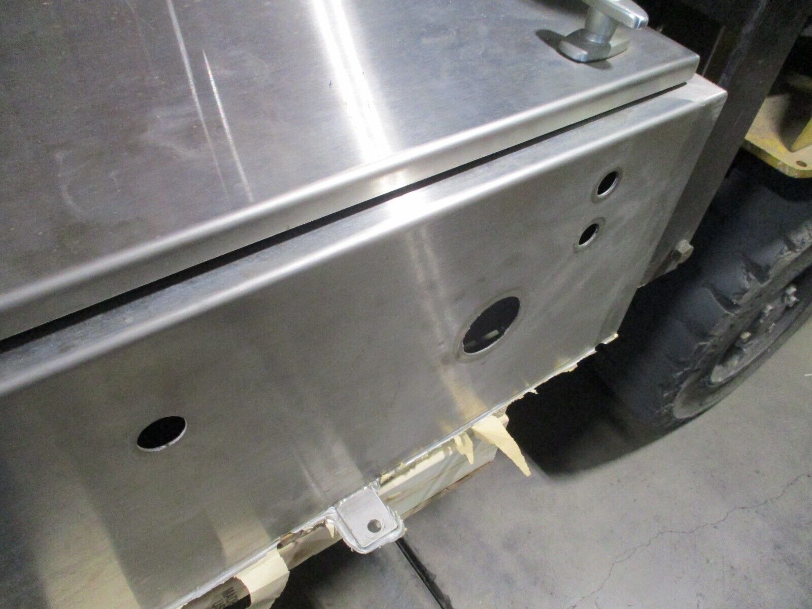Relco Stainless Steel Enclosure Type 4X Size: 60" x 40" x 12" Used