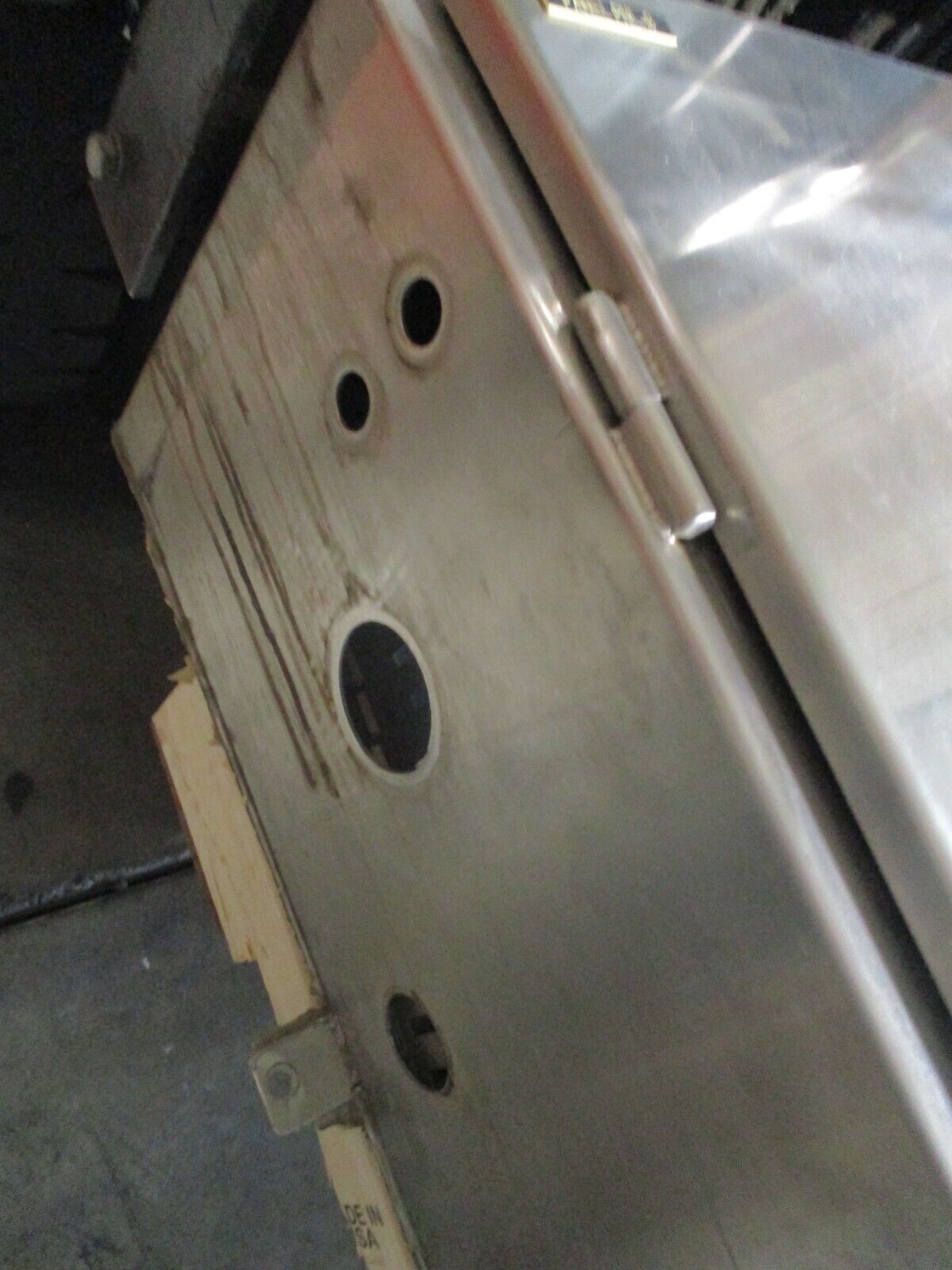 Relco Stainless Steel Enclosure Type 4X Size: 60" x 40" x 12" Used