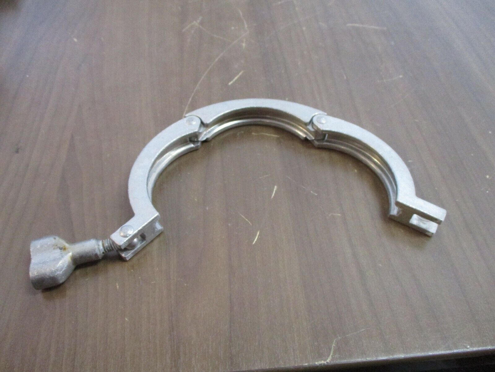 Misc. Brand Stainless Steel Sanitary Tri-Clamp Size: 3-1/4" Used
