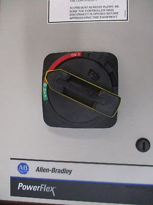 Allen-Bradley PowerFlex 400 AC Drive w/ Bypass 23C-D010A103NNBANN 5HP 3Ph Used