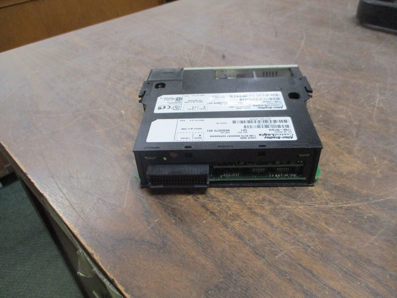 Allen-Bradley Logix 5555 Processor Unit & Memory Expansion 1756-M13/A 1756-L55/A