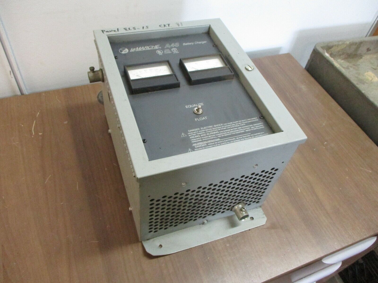 La Marche Constavolt Battery Charger A46-6-24V-A1-12L *Bent Mounting Foot* Used