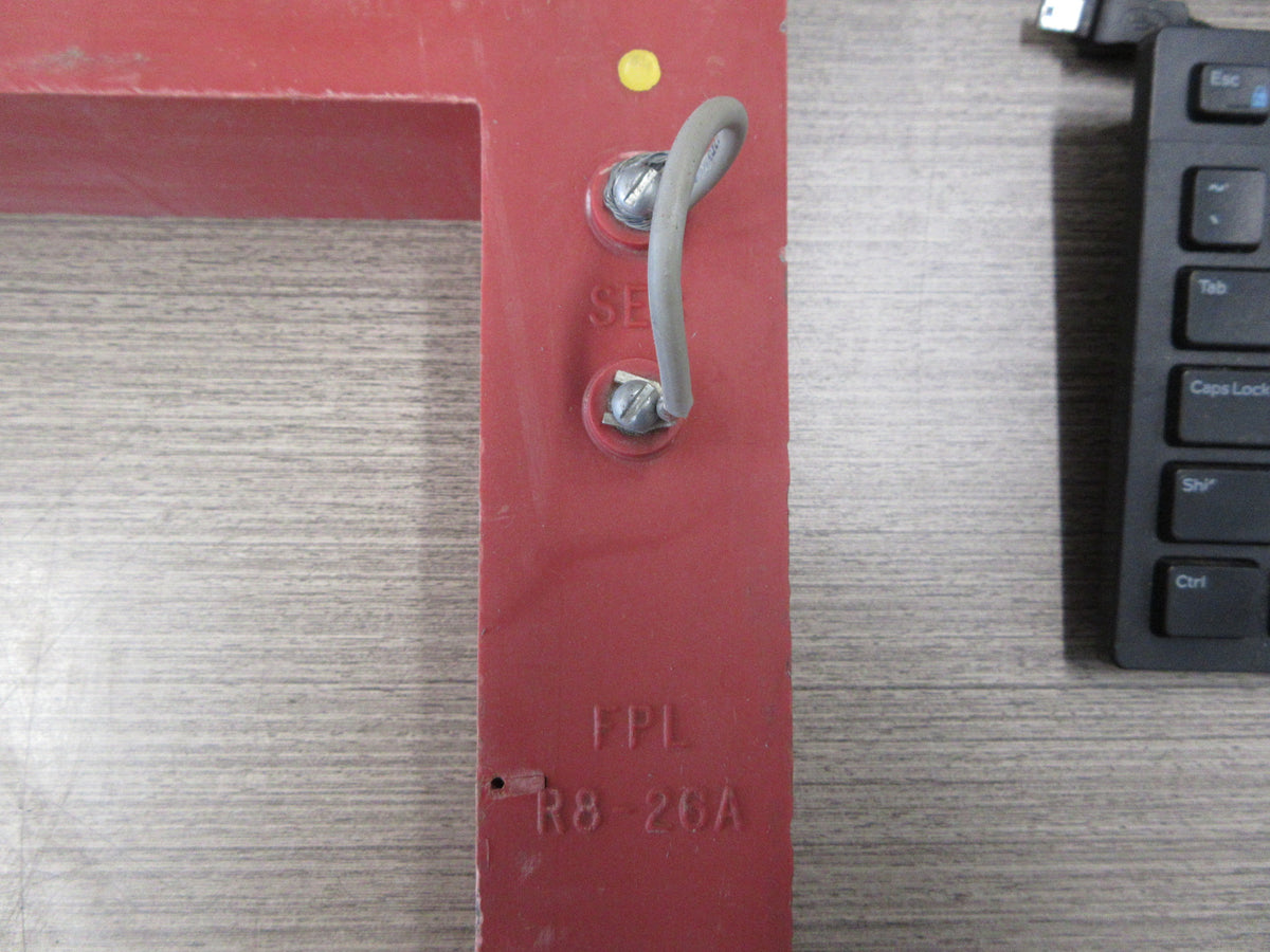 FPE Ground Fault Sensor FPL R8-26A For FPL System Window Size: 8" x 26.5" Used