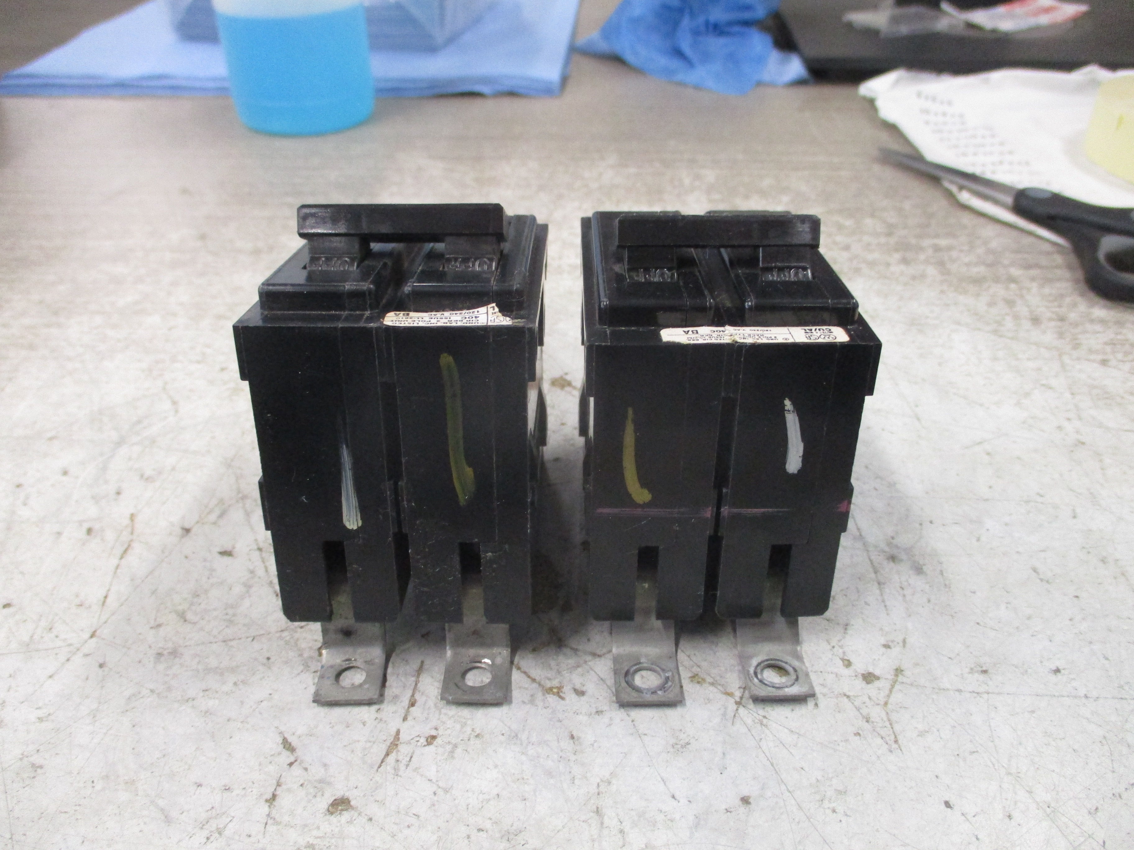 Westinghouse Type BA Bolt-On Circuit Breaker B230 30A 240V 2P *Lot of 2* Used