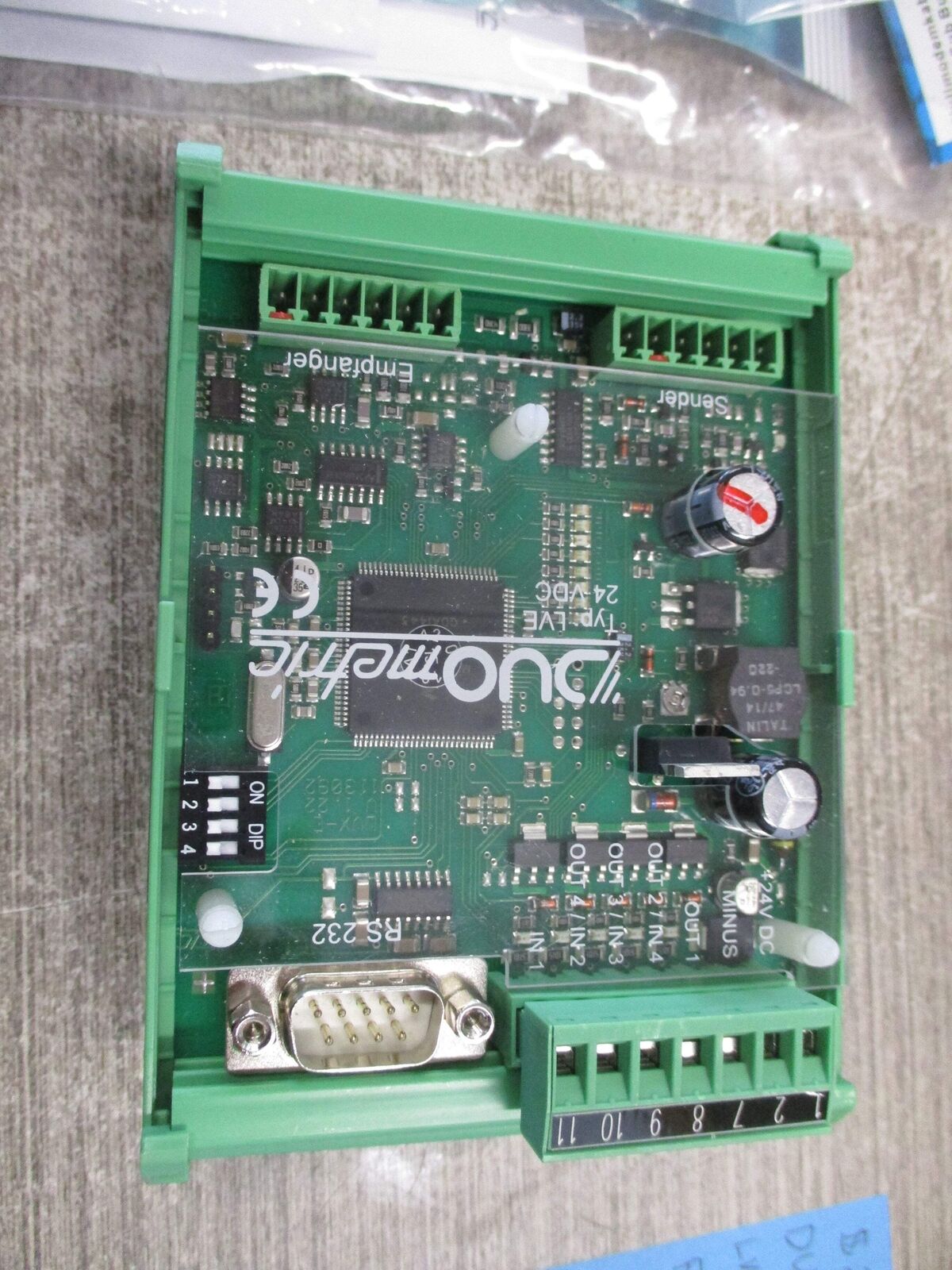 DUOmetric LVE-HS Controller FP-50-00183 F/W x281 * No Box * New Surplus