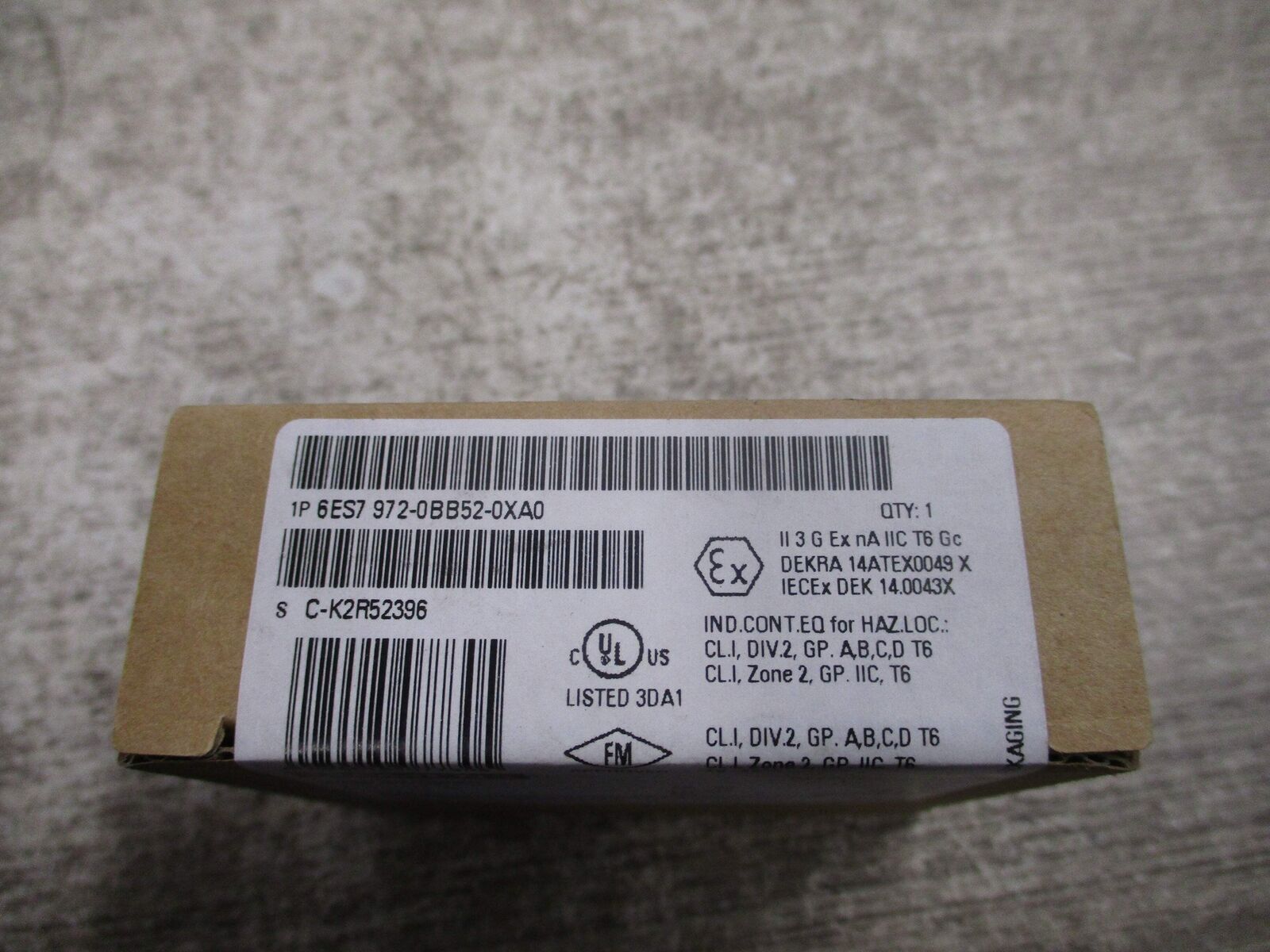 Siemens Simatic Profibus DP Busconnector Module 6ES7 972-0BB52-0XA0 New Surplus