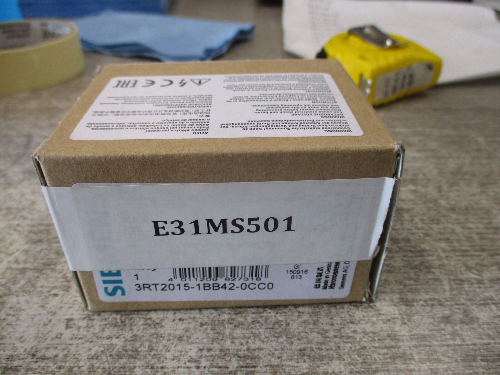 Siemens Sirius Contactor 3RT2015-1BB42-0CC0 24VDC Coil New Surplus