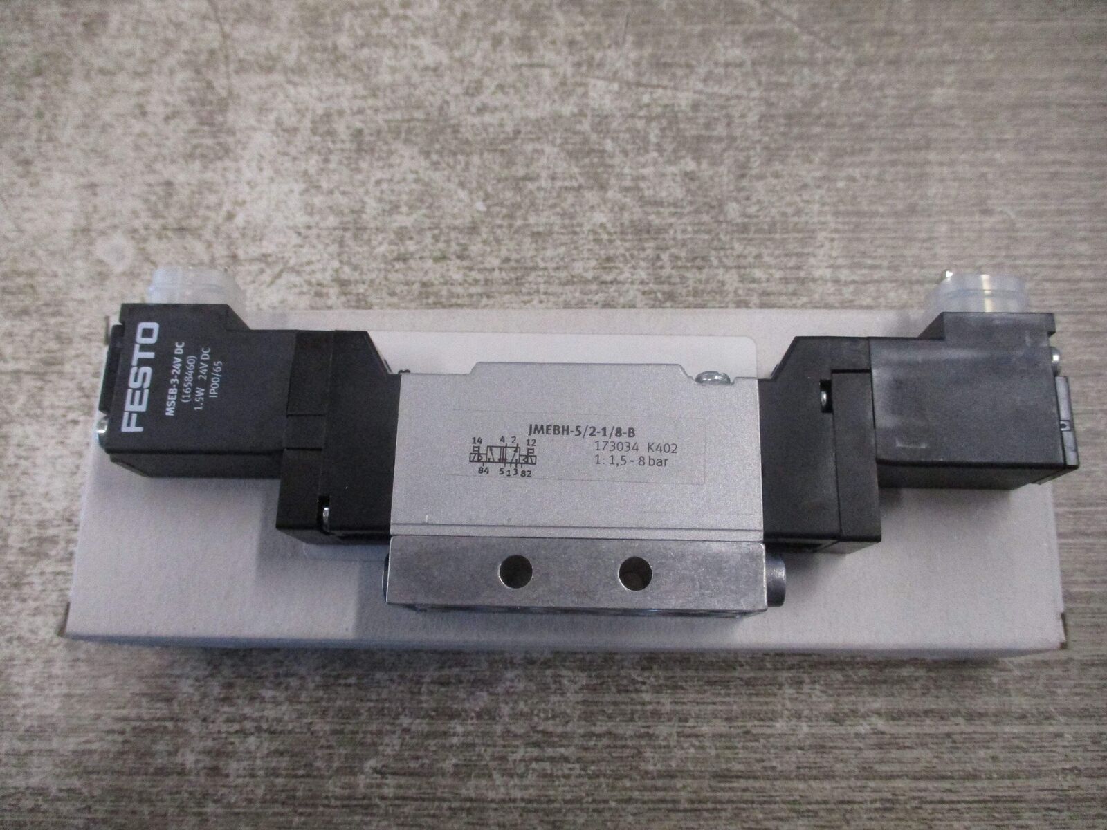 Festo Solenoid Valve 173034 JMEBH-5/2-1/8-B New Surplus