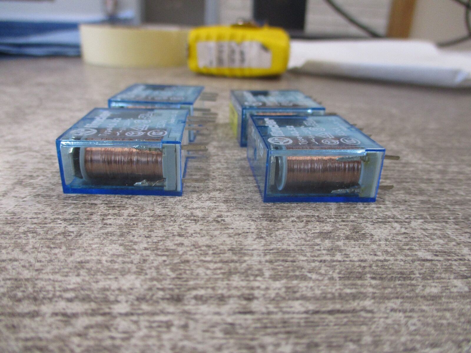 Finder Relay 40.52 6VDC Coil * Lot of 4 * Used