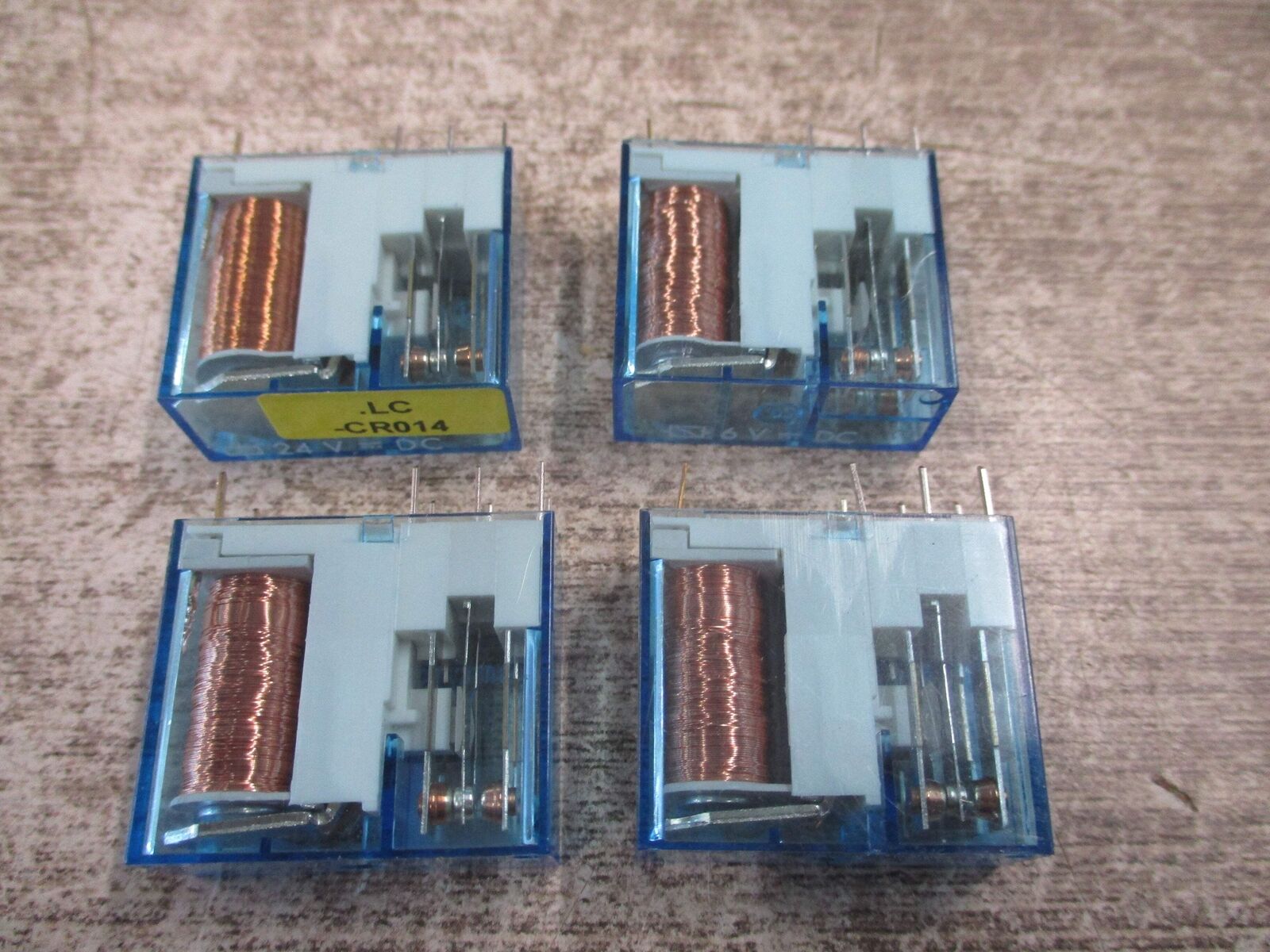 Finder Relay 40.52 6VDC Coil * Lot of 4 * Used